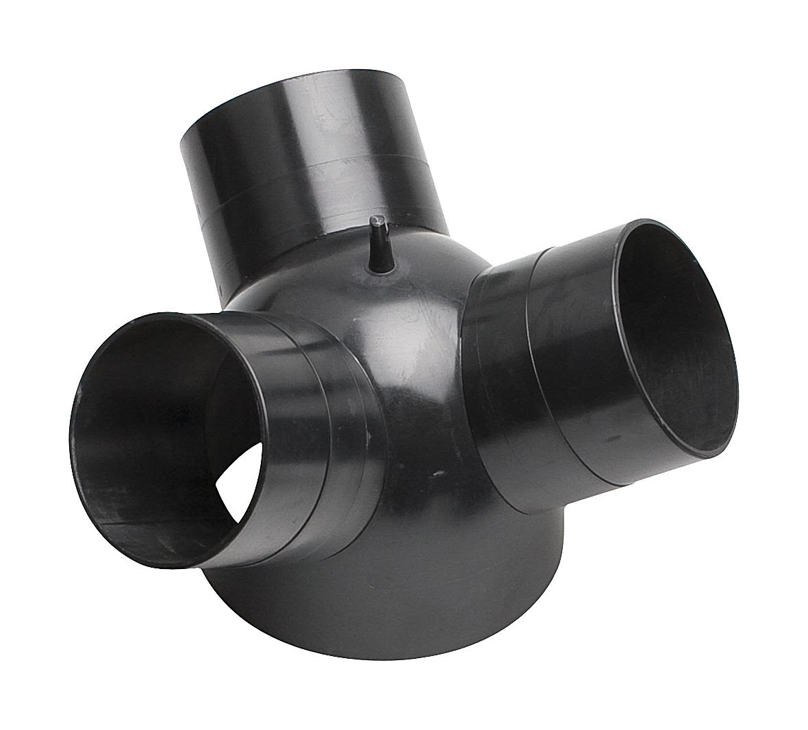 PELA 75505 Trevägsrör till spånsug