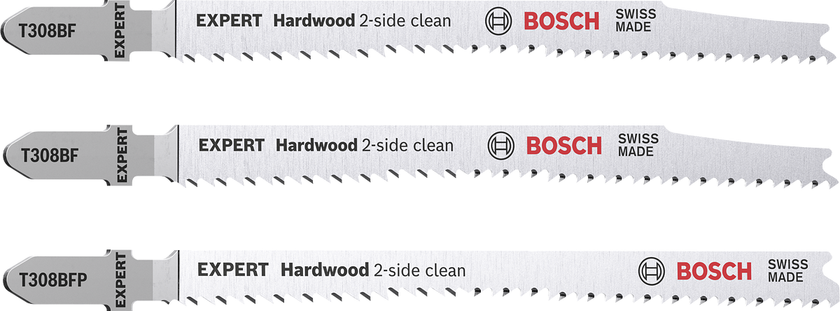 Bosch T 308 Pistosahanteräsarja 3 osaa