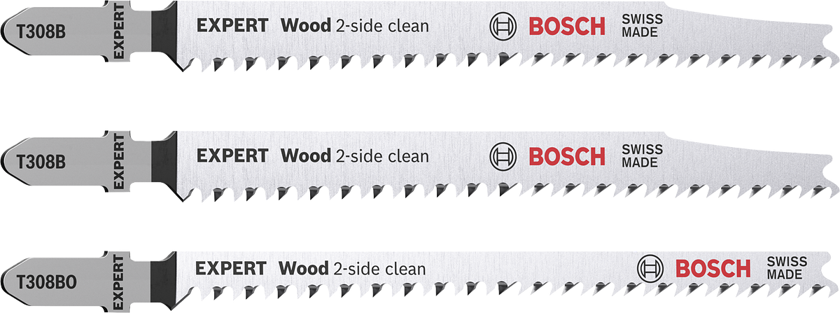 Bosch Expert T308 Pistosahanteräsarja 3 osaa