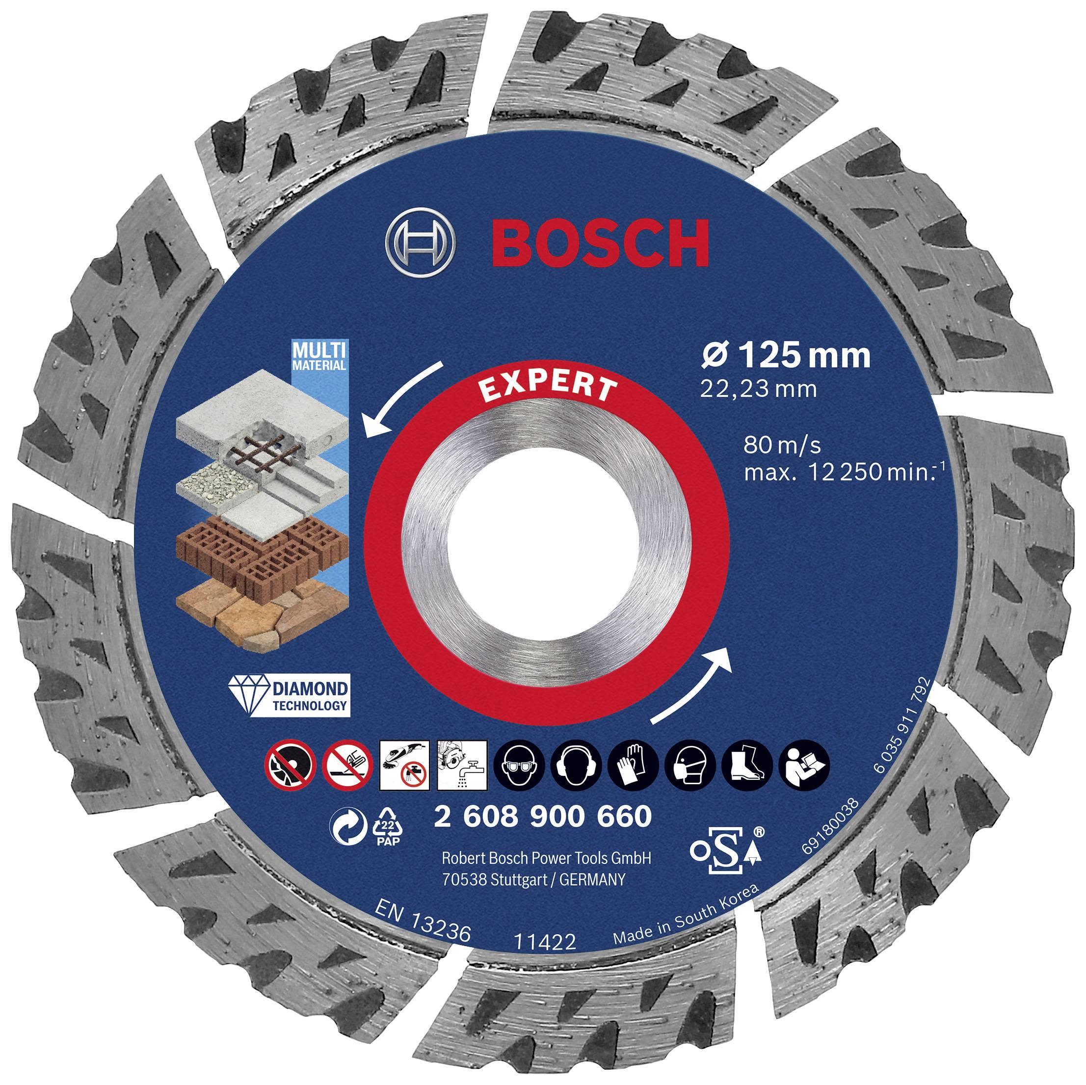 Bosch Expert Multimaterial Diamantkapskiva Ø 125 mm