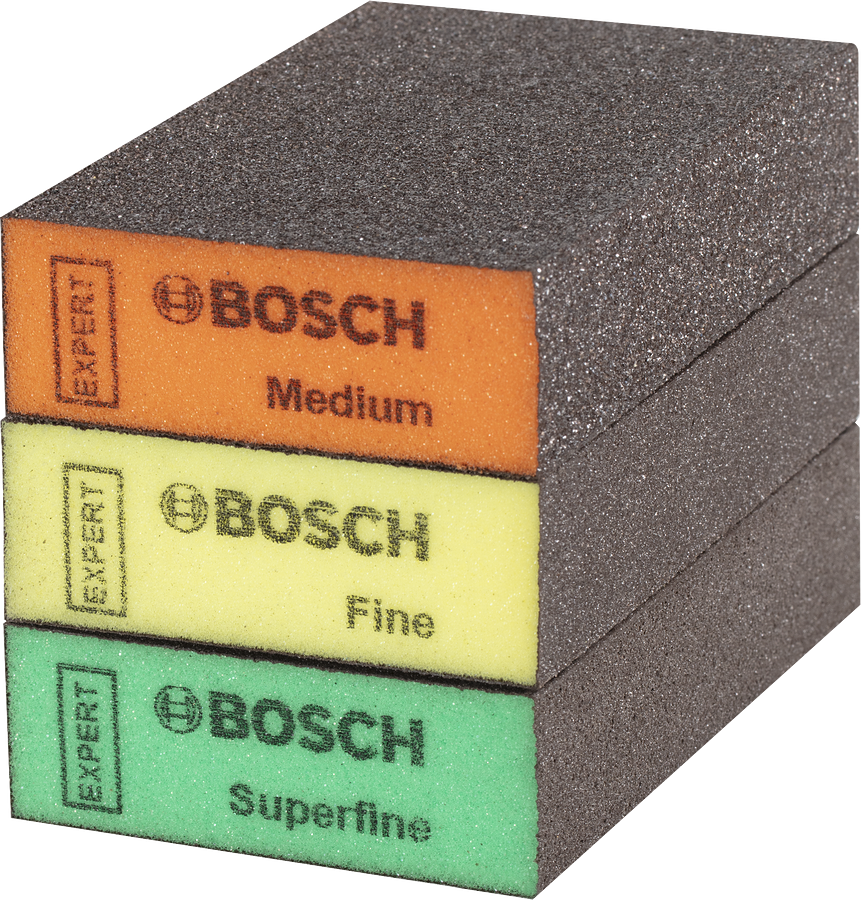 Bosch Expert S471 Slipesvampsett 3 deler