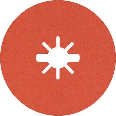 Bosch Expert R782 Slipeskive med X-LOCK, Ø 115 mm, 5-pakk K60