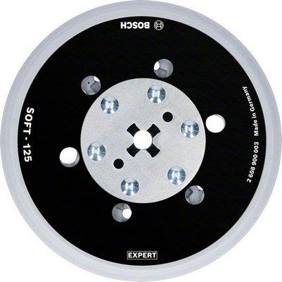 Bosch sanding plate in multih 125mm soft