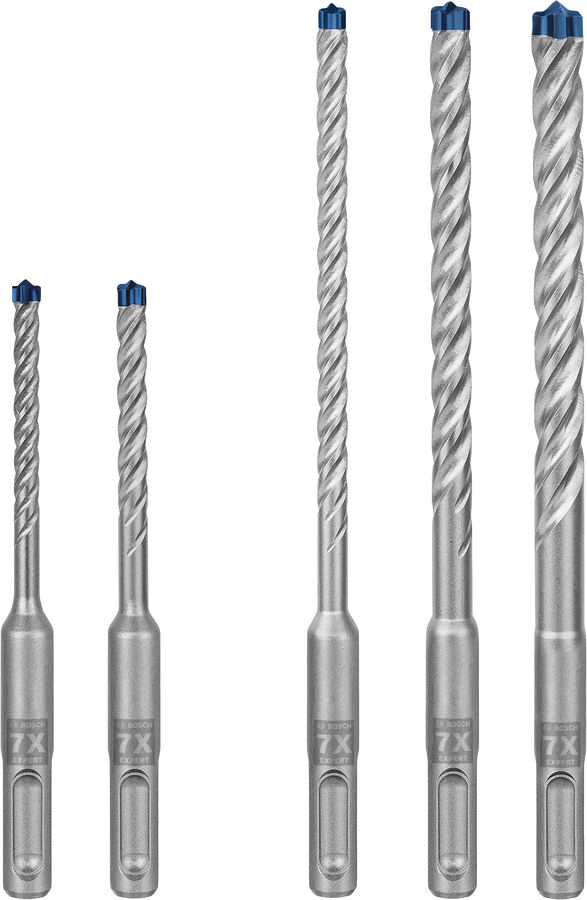 Bosch Expert 7X Hammerborsett 5 deler, 5-10 mm