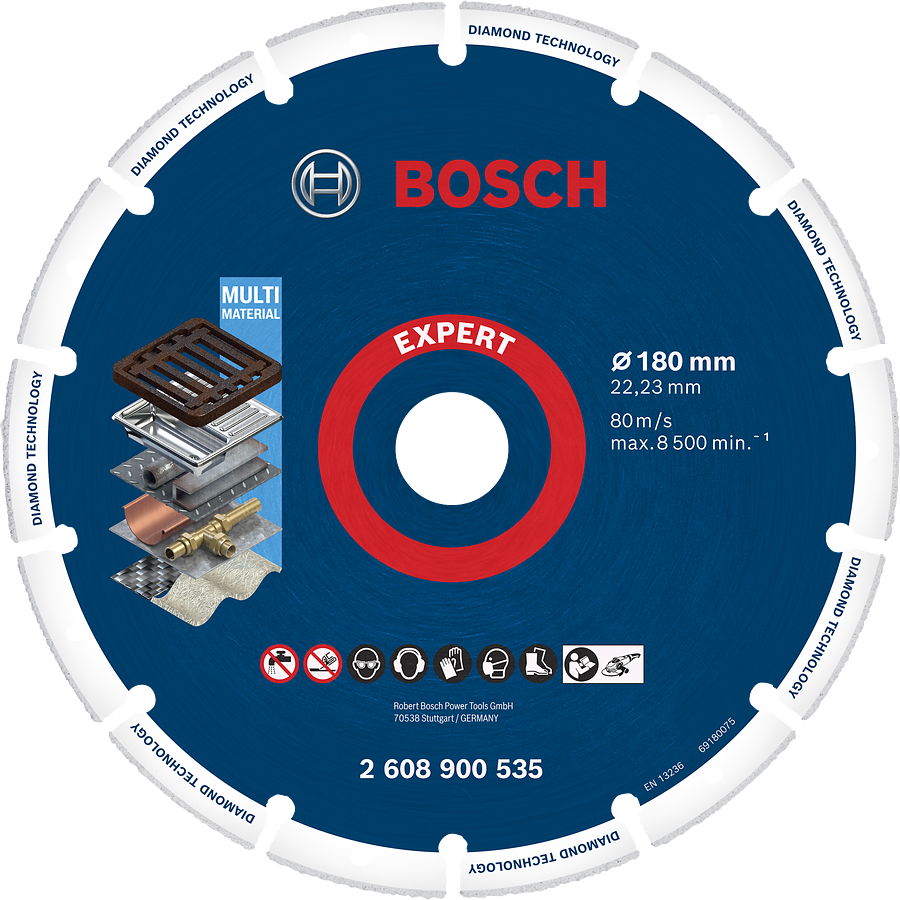 Bosch Expert Diamond Metal Wheel Diamatkapskiva 180 x 22,23 mm