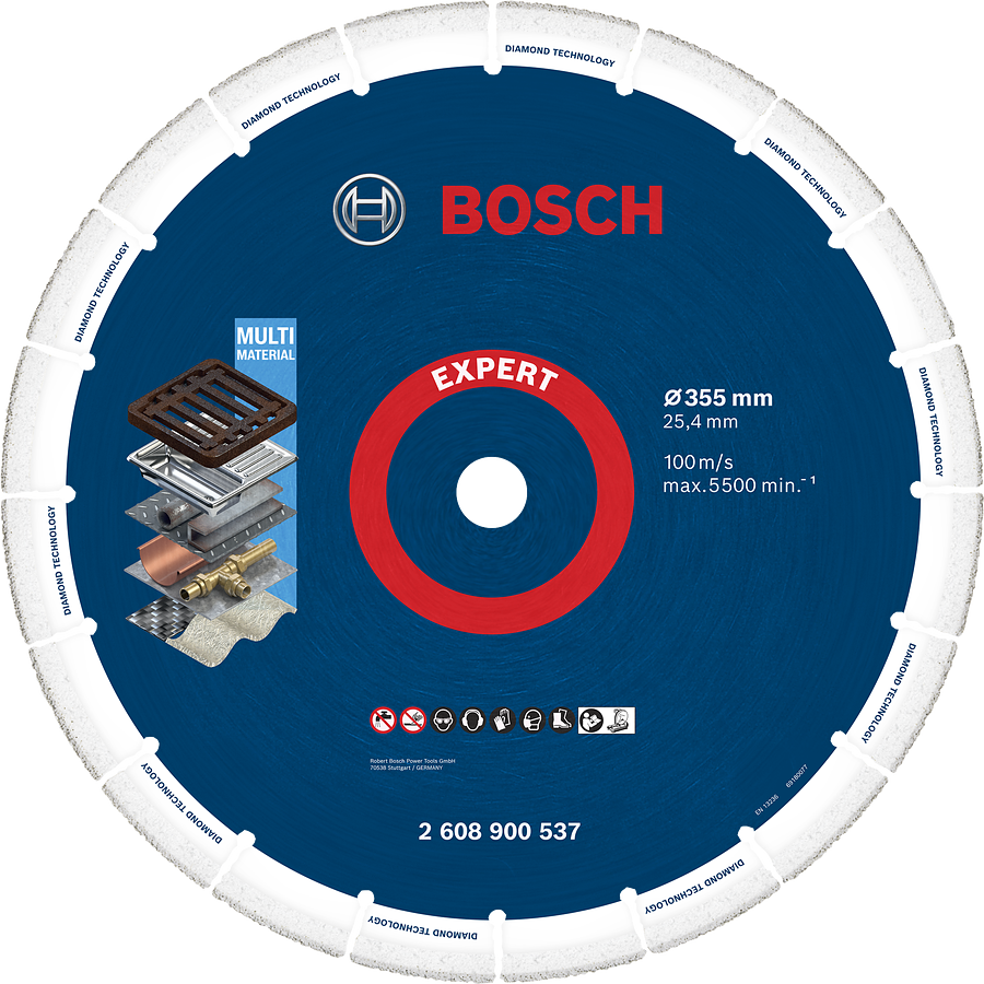 Bosch Expert Diamond Metal Wheel Diamatkapskiva 355 x 25,4 mm