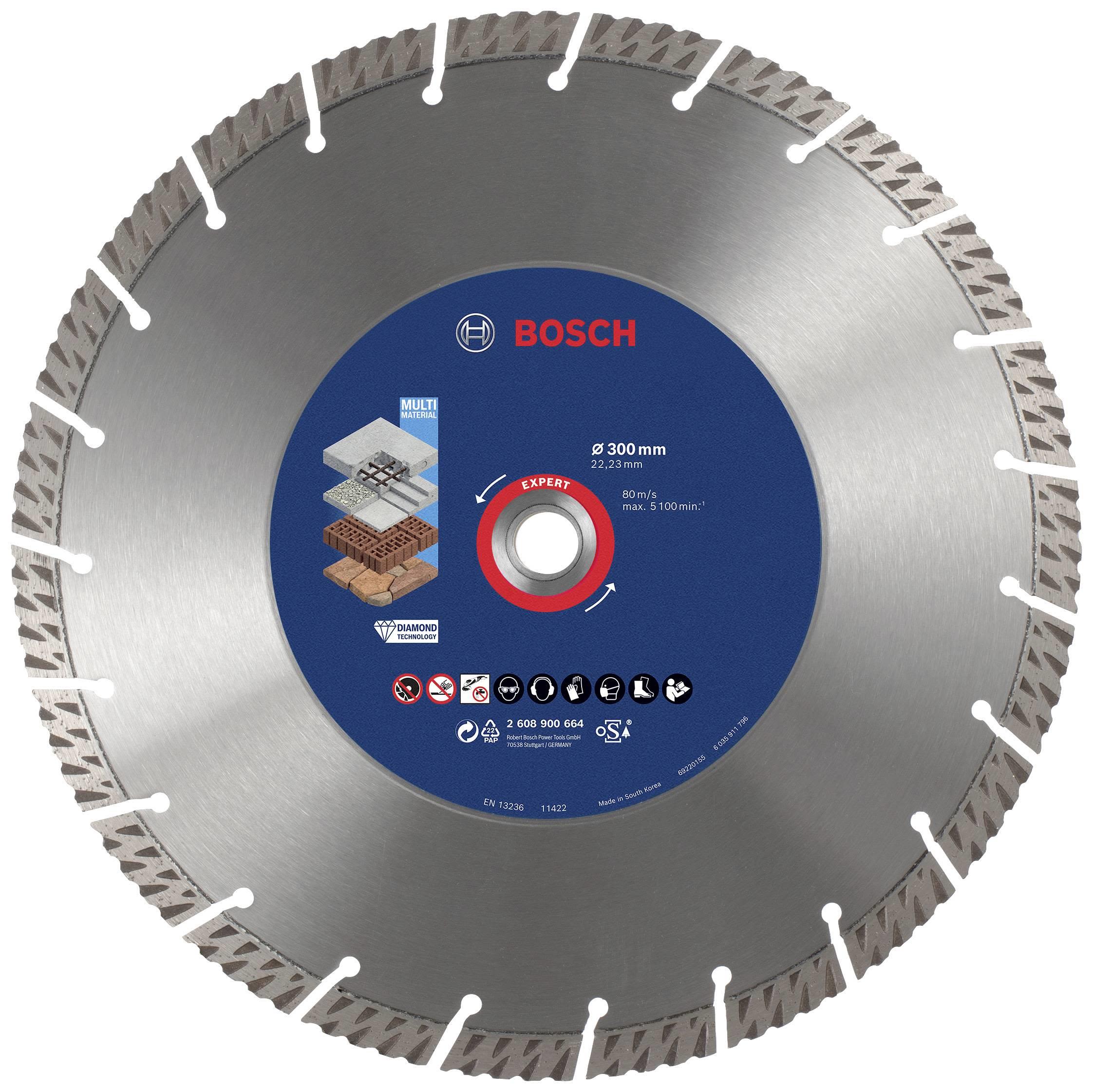 Bosch DIAMANTSKÃ-RESKIVE MULTI 300X22.23MM