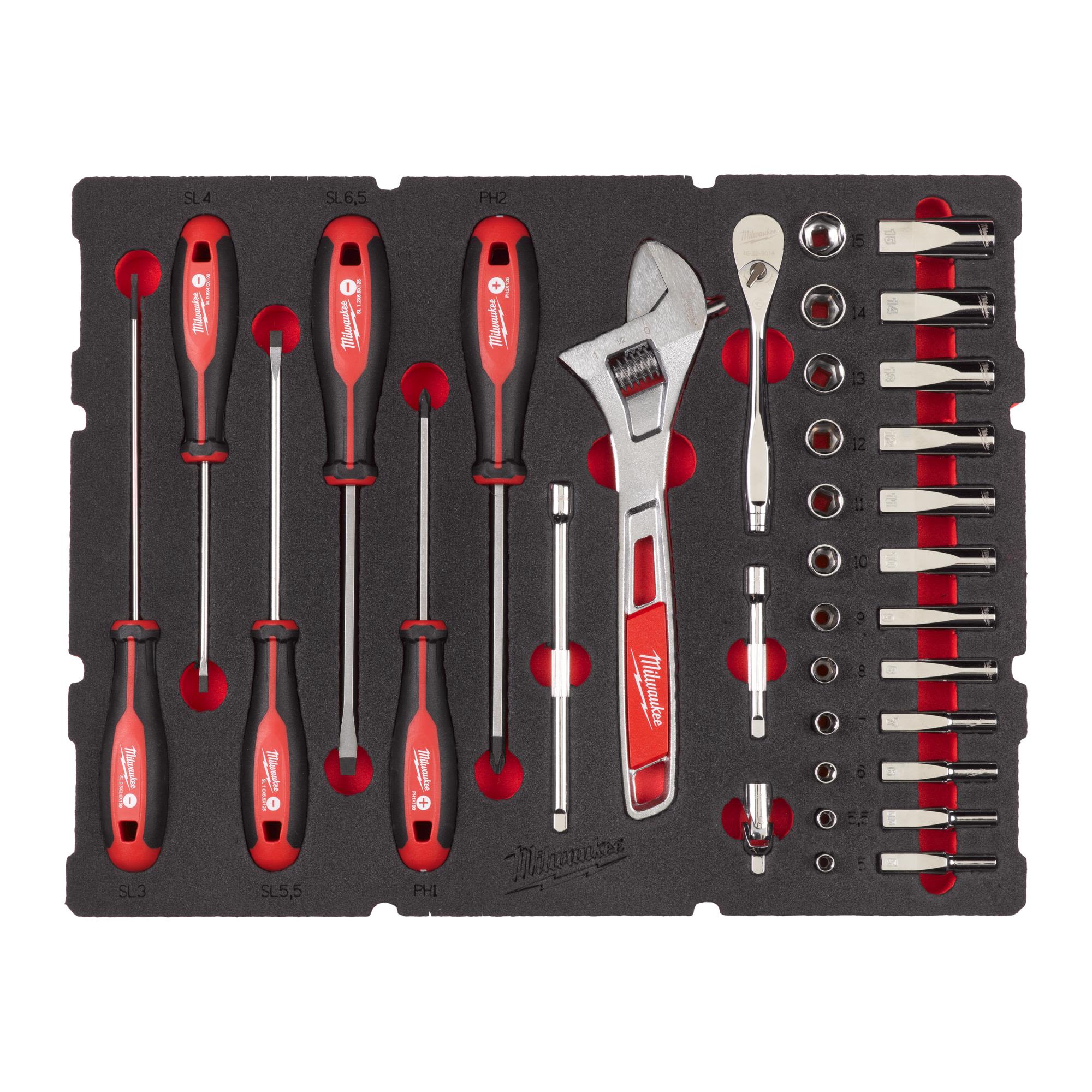 Milwaukee 4932480717 Hylsnyckel 1/4