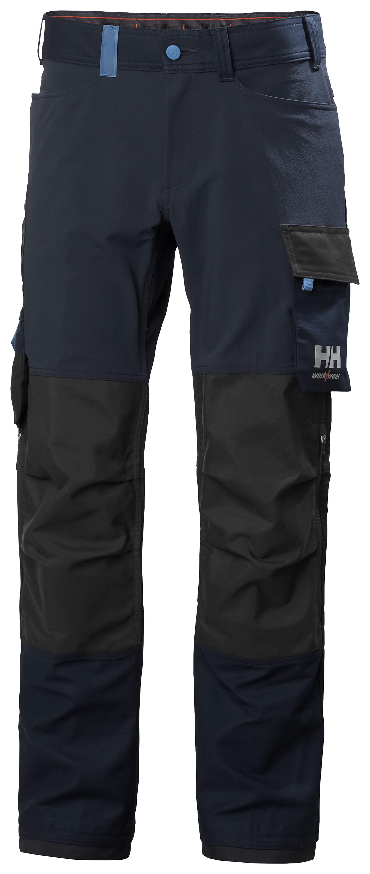 Helly Hansen Workwear Oxford 77407_599 Arbeidsbukse marineblå/grå Marineblå/Grå