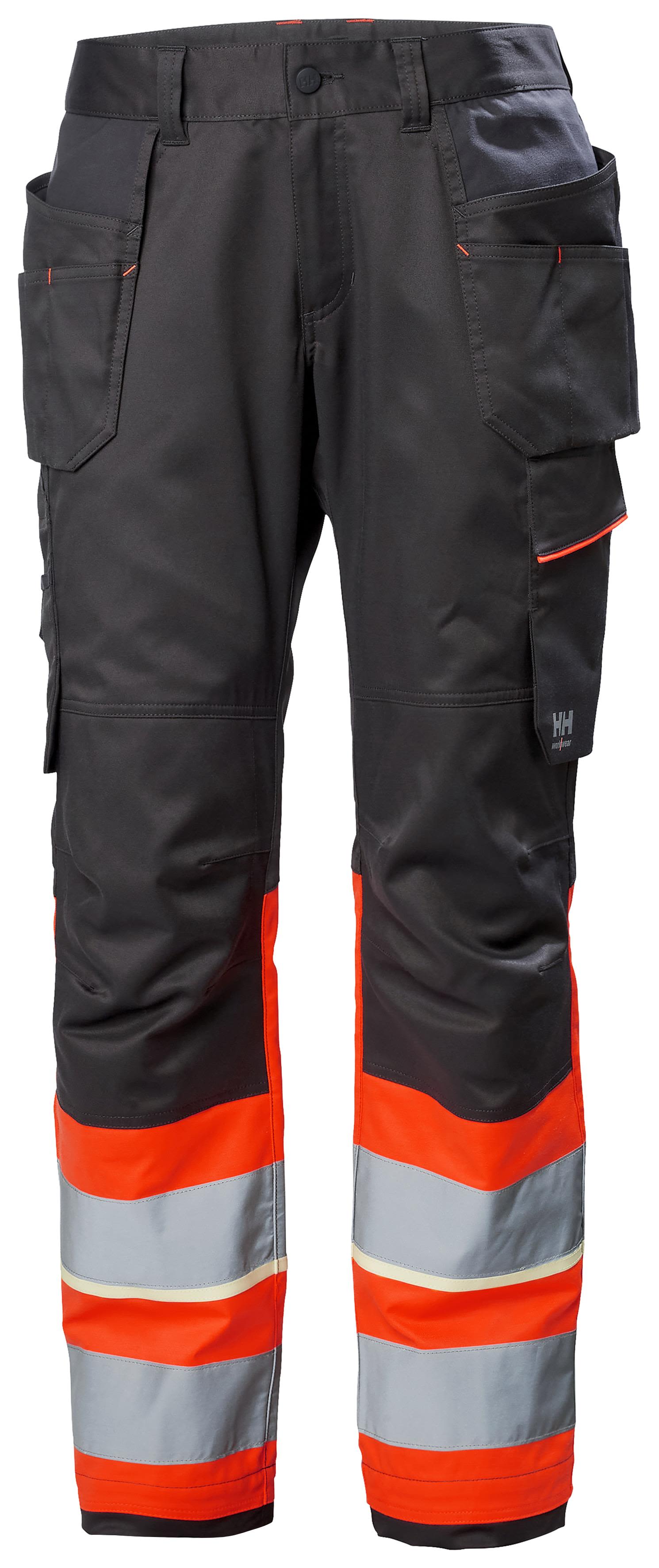 Helly Hansen Workwear UC-ME 77511_169 Arbeidsbukse rød/svart Rød/Svart