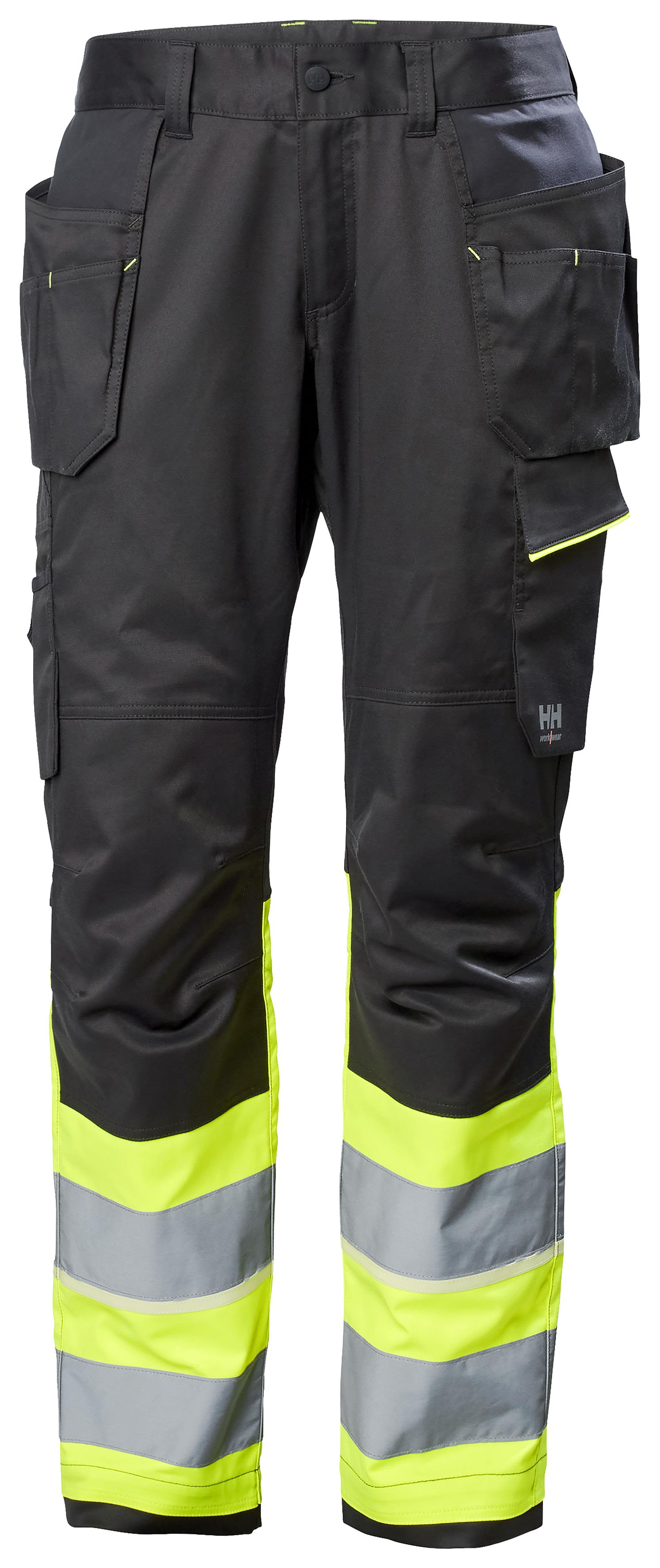 Helly Hansen Workwear UC-ME 77511_369 Arbeidsbukse Hi-Vis gul/svart Hi-Vis Gul/Svart