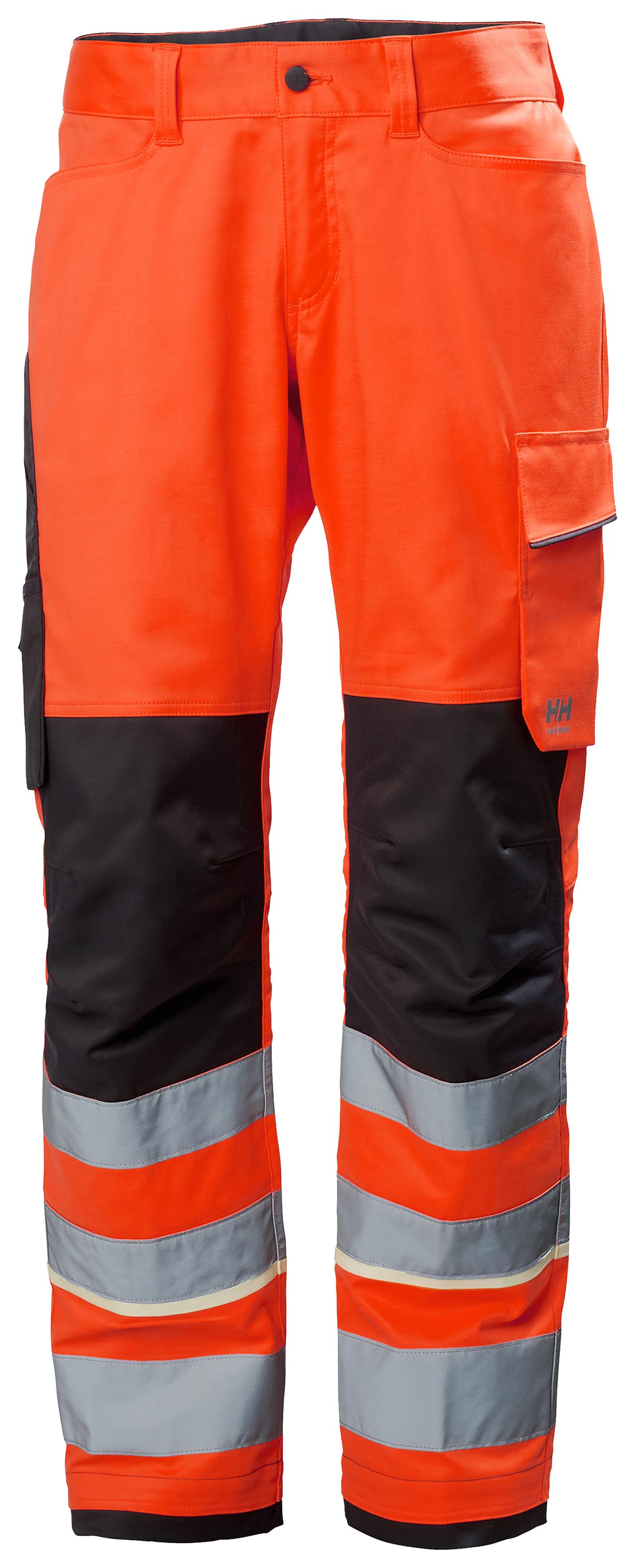 Helly Hansen Workwear UC-ME 77514_169 Arbeidsbukse varsel, rød C54