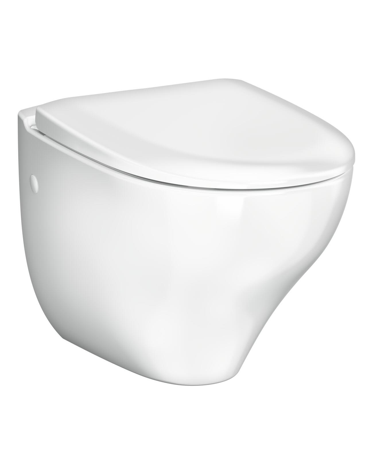 Gustavsberg Nautic 1530 WC-istuin seinälle asennettava Istuinkansi, jossa Soft Close ja Quick Release