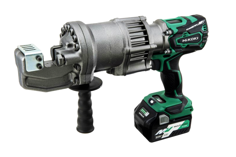 HiKOKI DC20MV Armeringsklipp med batteri och laddare
