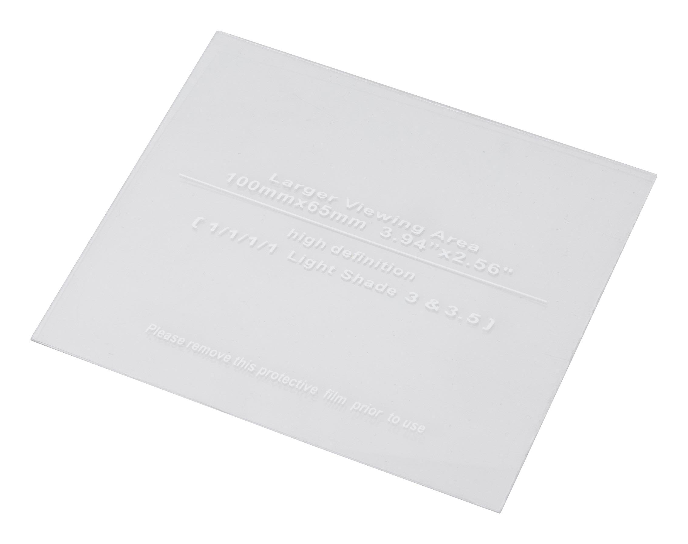 PELA 510101 Beskyttelsesglass til sveisehjelm automat 510083 Ytre