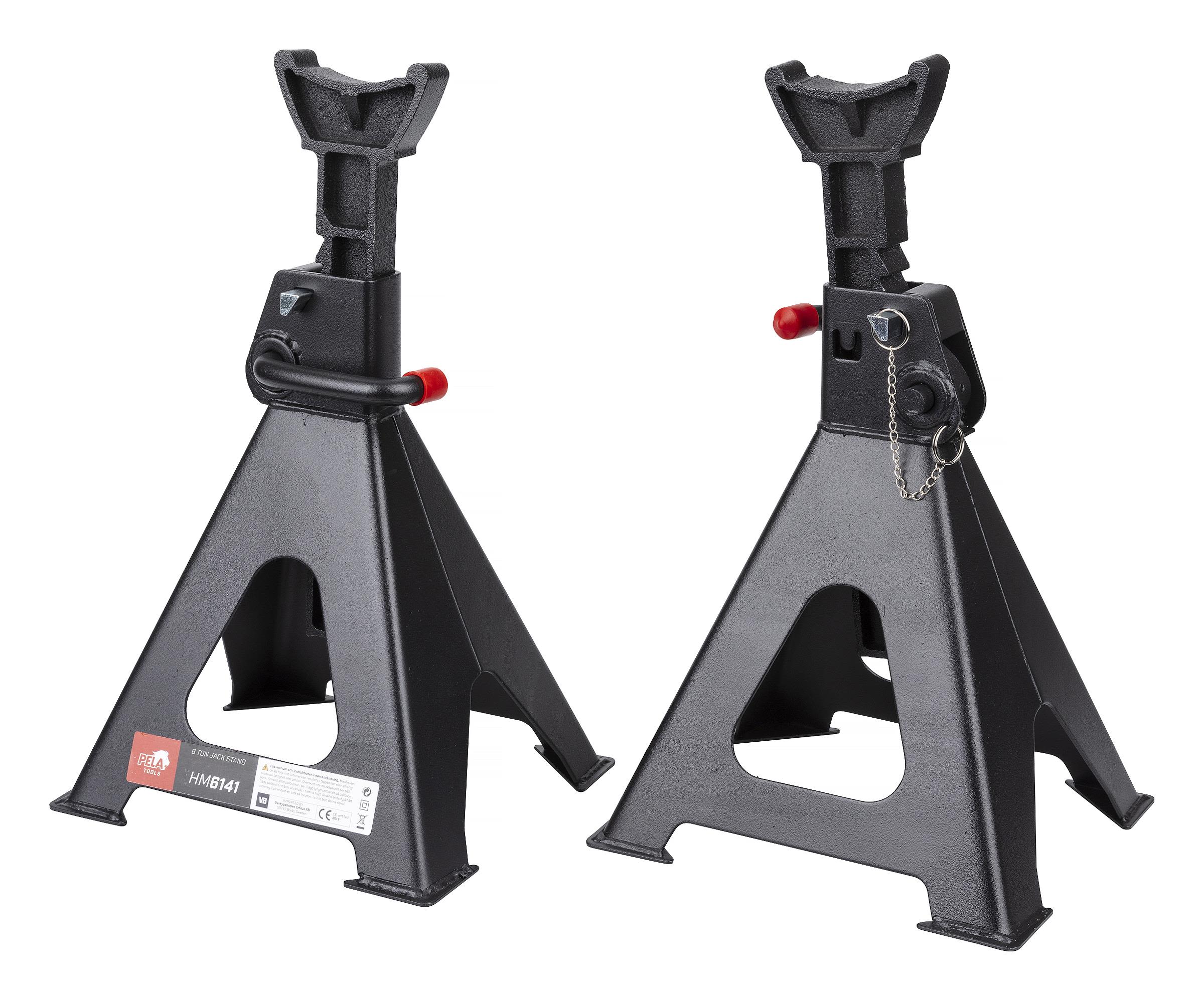 PELA 509677 Pallbock 6 ton, 2-pack