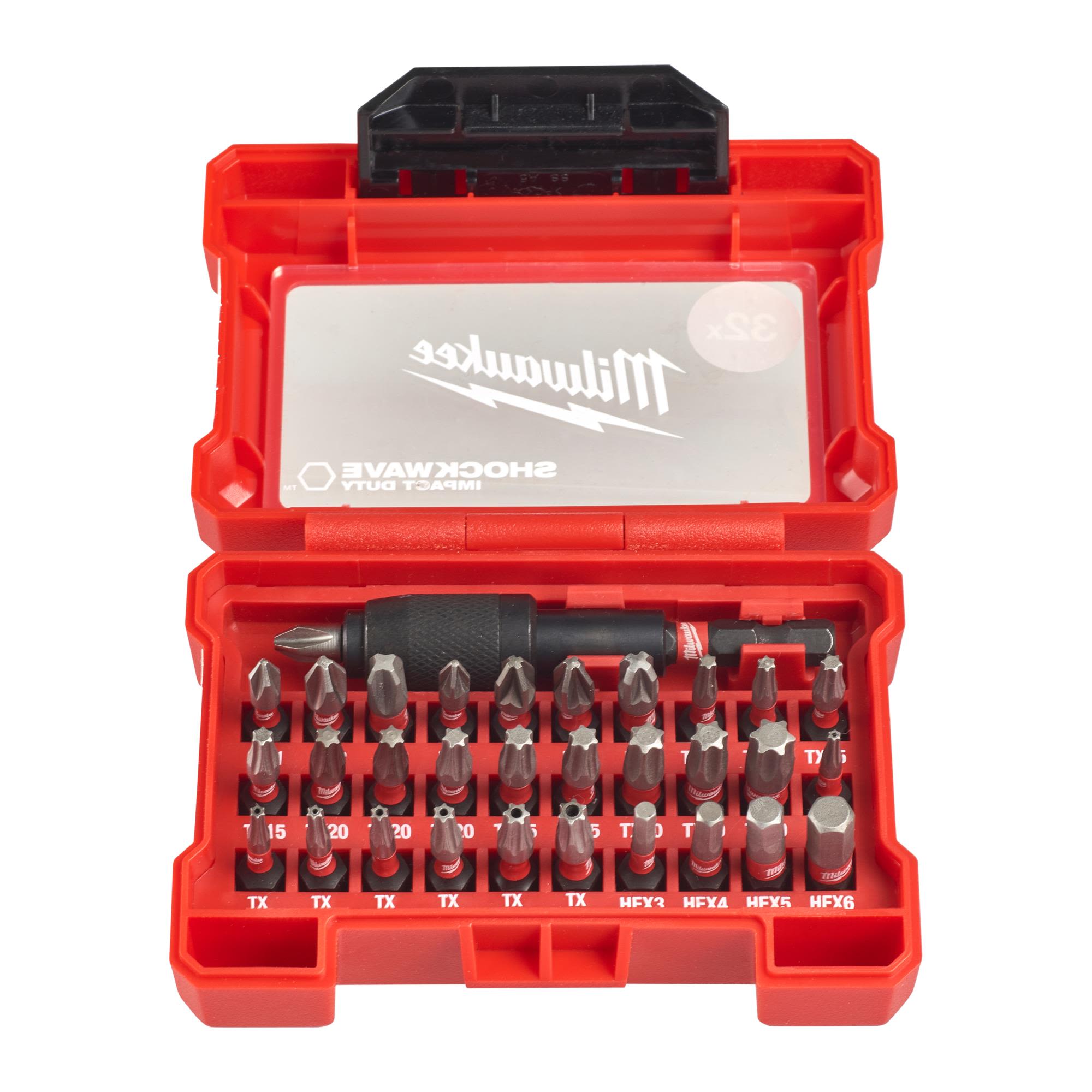 Milwaukee Shockwave Impact Duty Bitssæt 32 dele