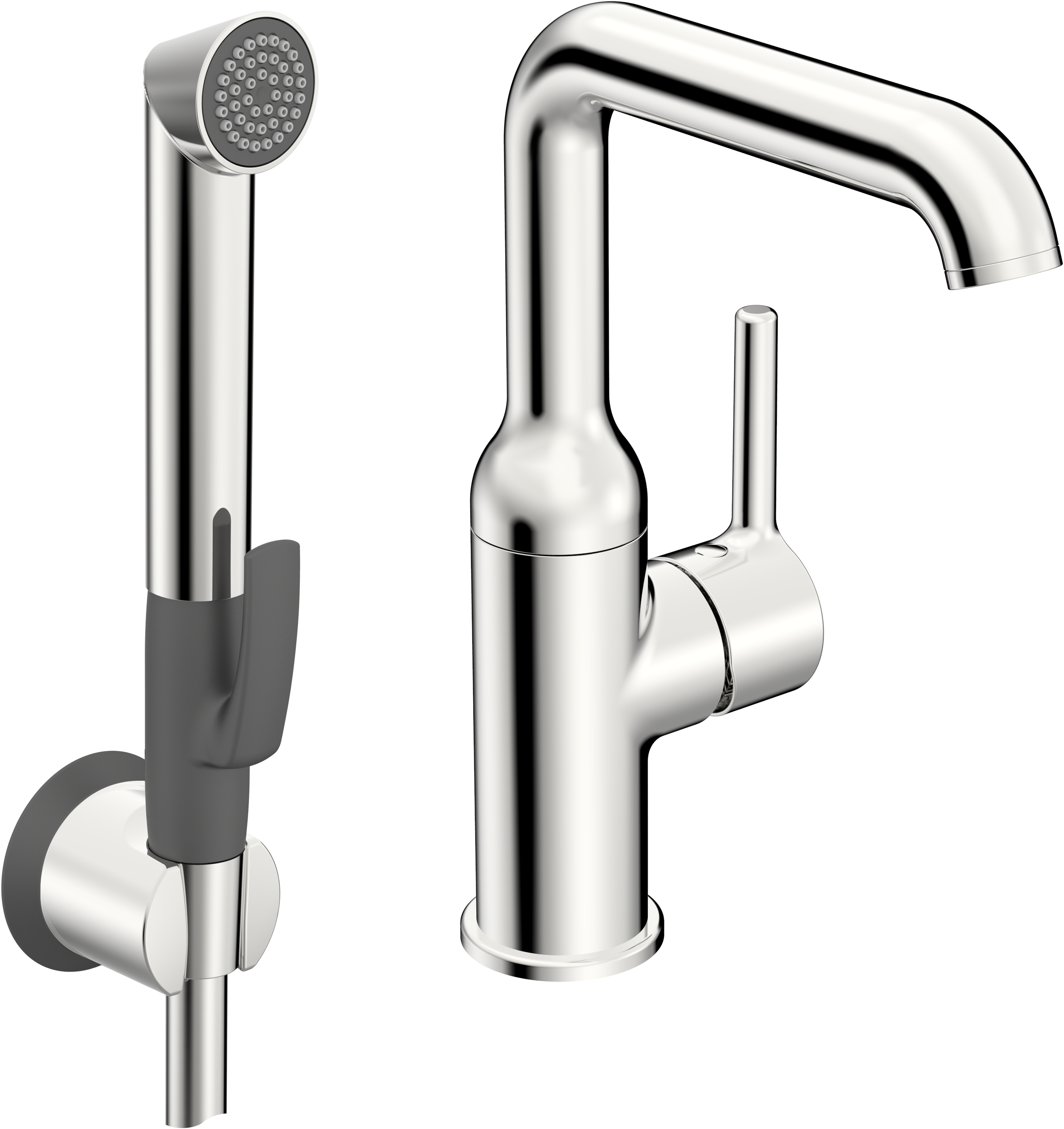 Oras Optima Style 2615FH Servantkran med hånddusj, Bluetooth