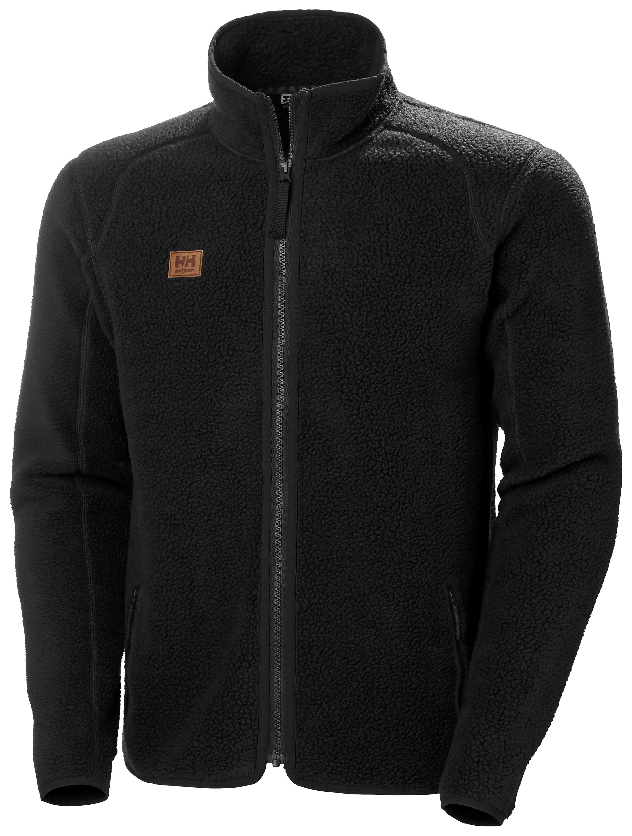 Helly Hansen Workwear HERITAGE PILE 72180_990 Jakke svart, fiberpels Svart