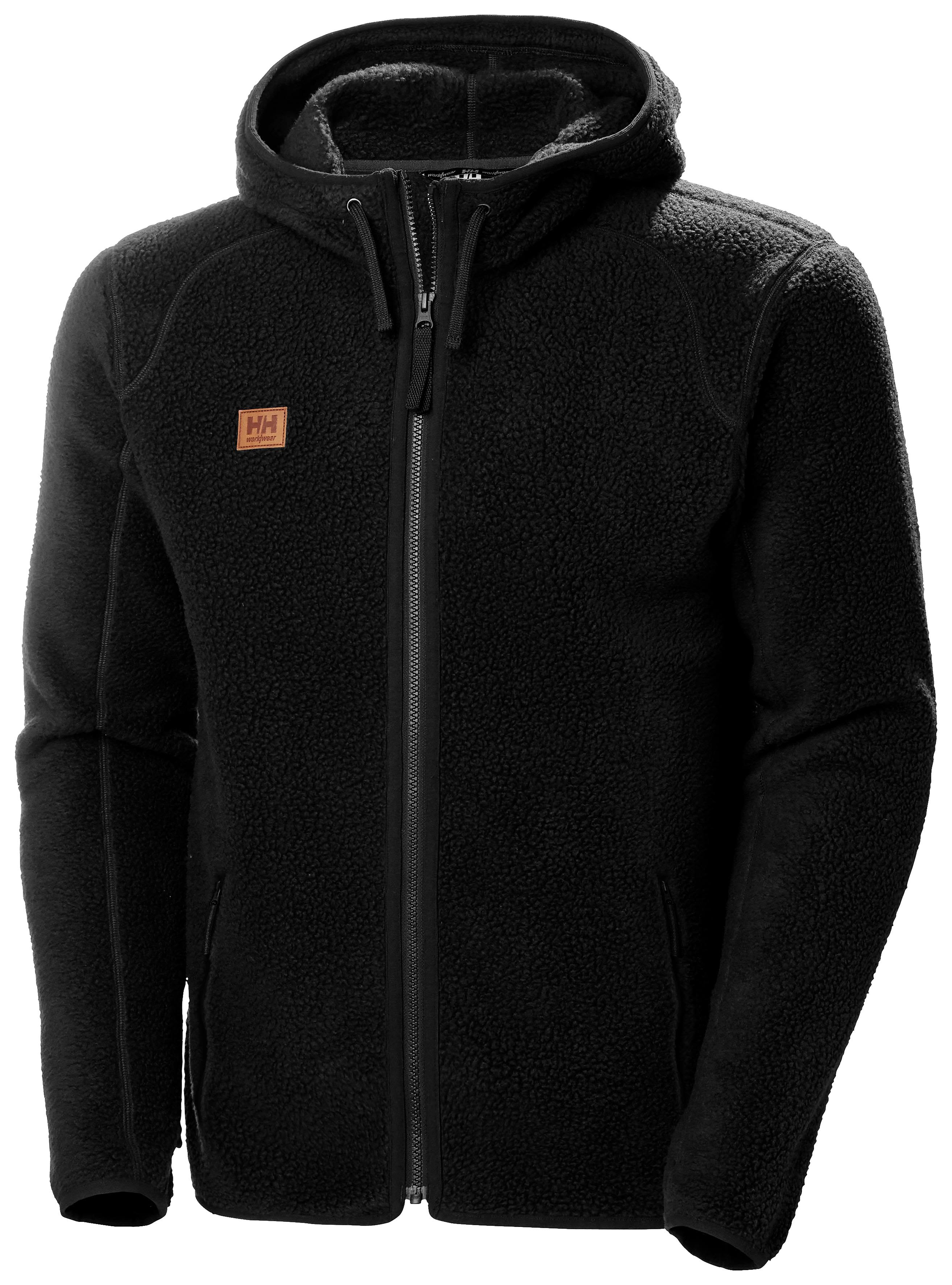 Helly Hansen Workwear HERITAGE PILE 72183_990 Pälsfiberjacka svart, fiberpäls Svart