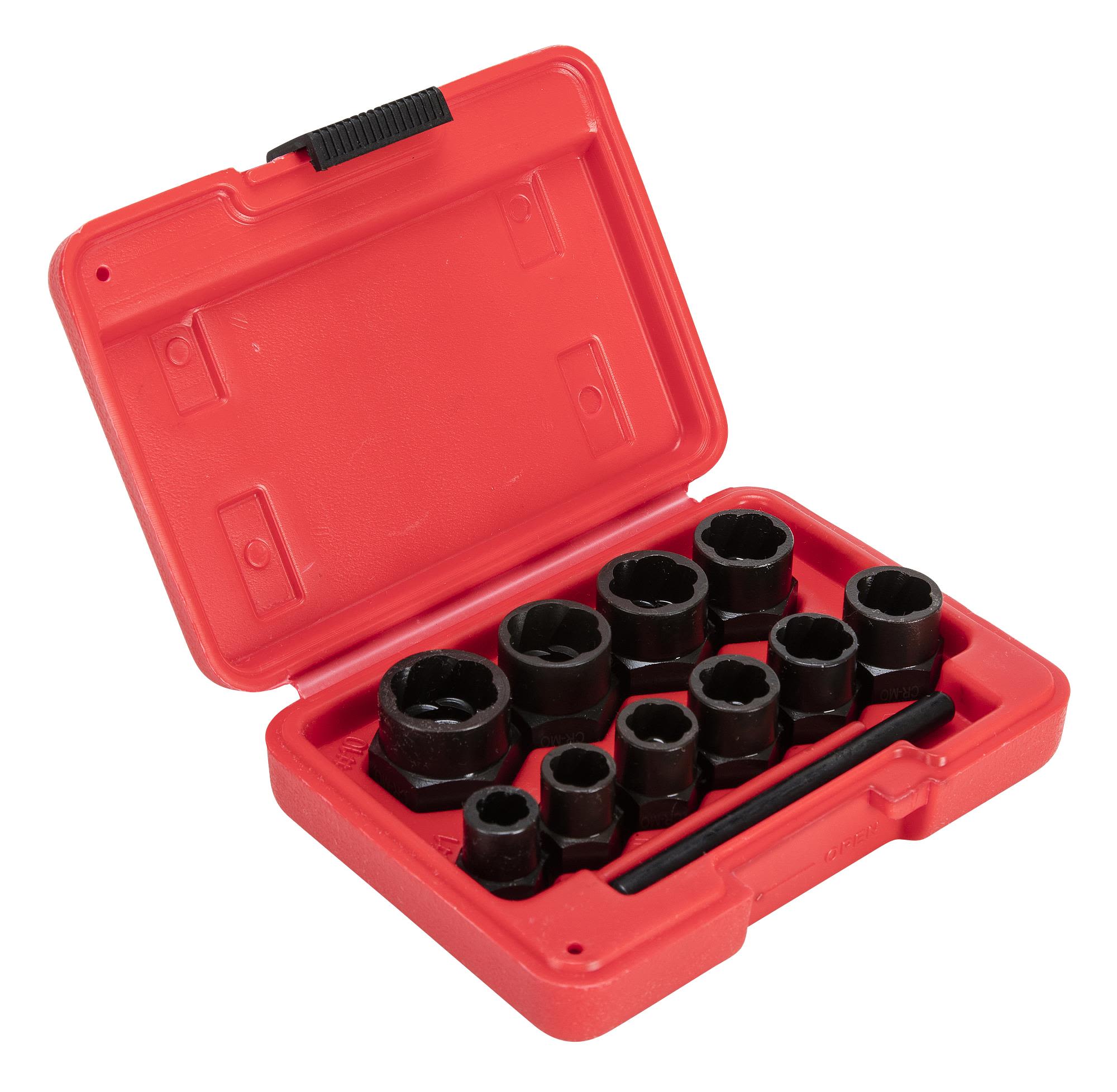 PELA 489225 Mutter- og boltavtrekkersett 10 deler