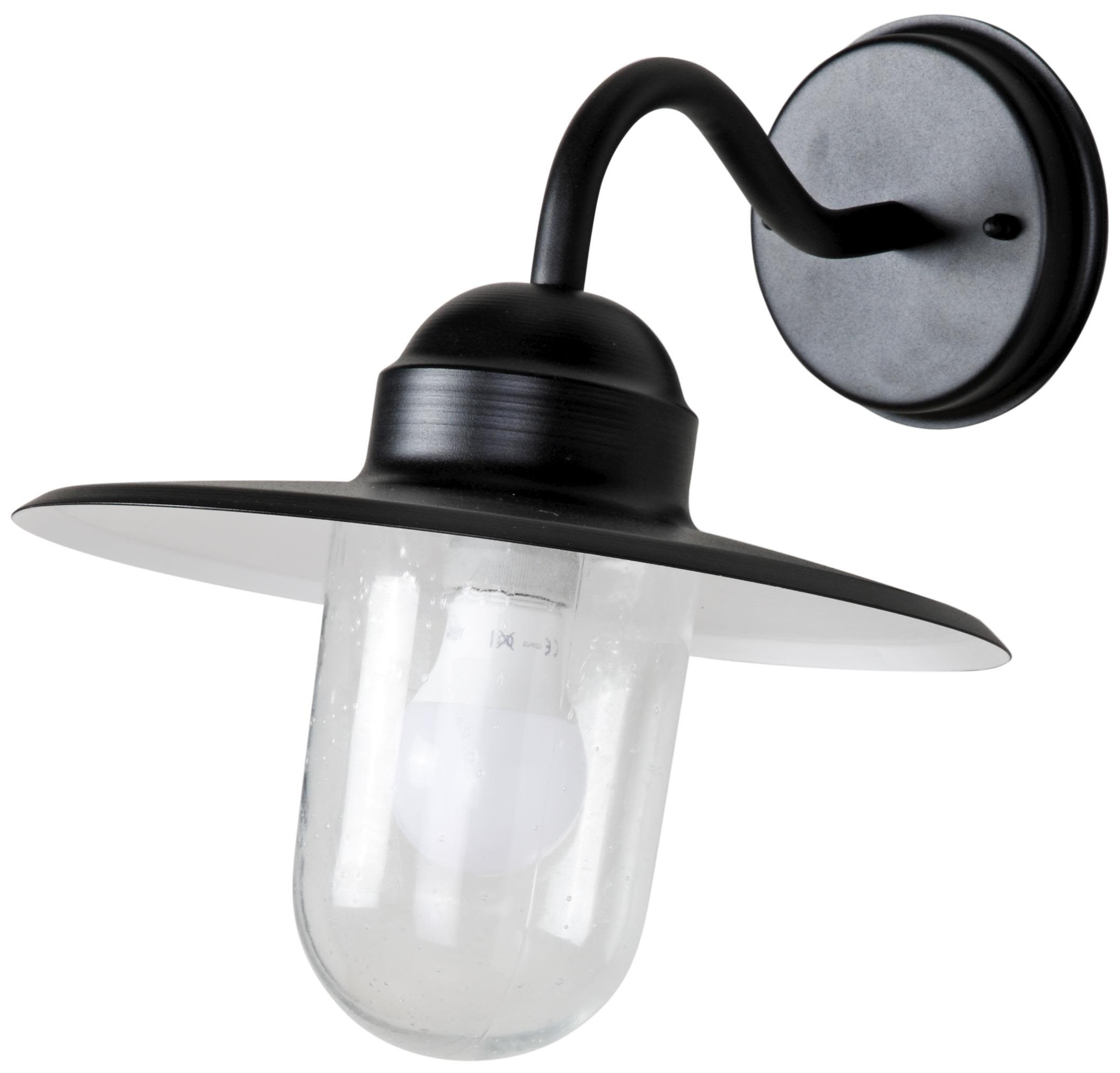 Airam 4107298 Väggarmatur 60 W, svart