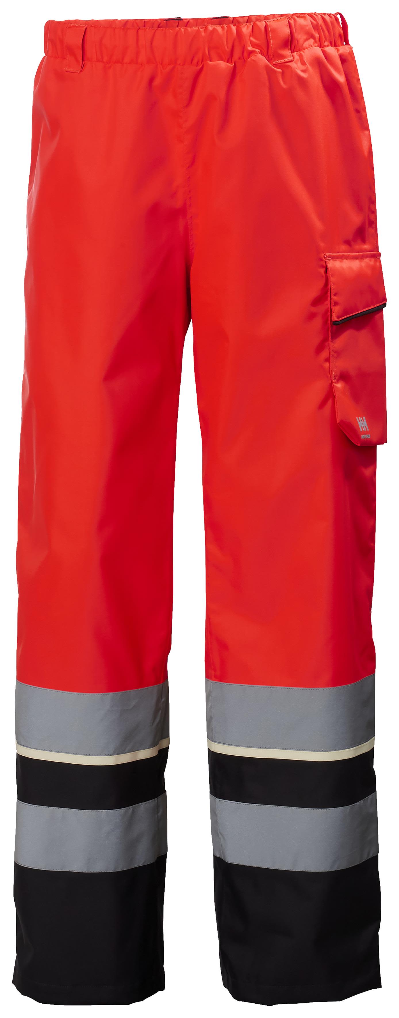Helly Hansen Workwear UC-ME 71187_169 Skallbukse varsel, rød/svart Varsel, Rød/Svart