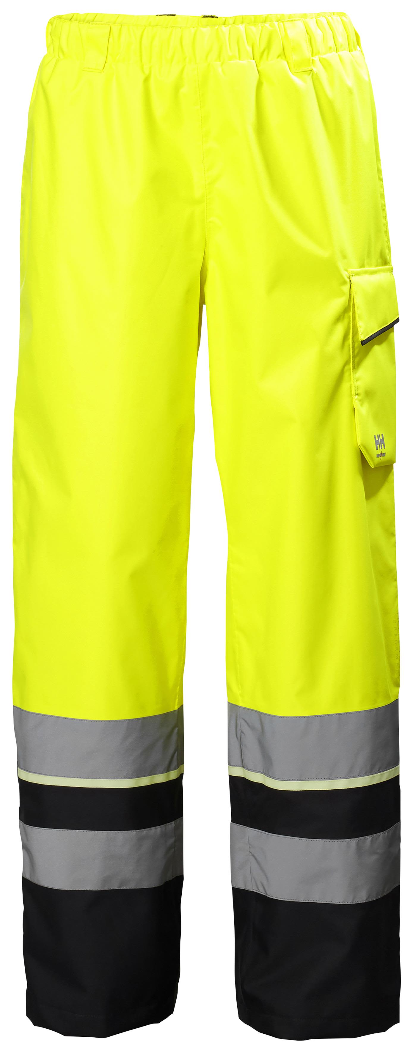 Helly Hansen Workwear UC-ME 71187_369 Skallbukse varsel, gul/svart Varsel, Gul/Svart