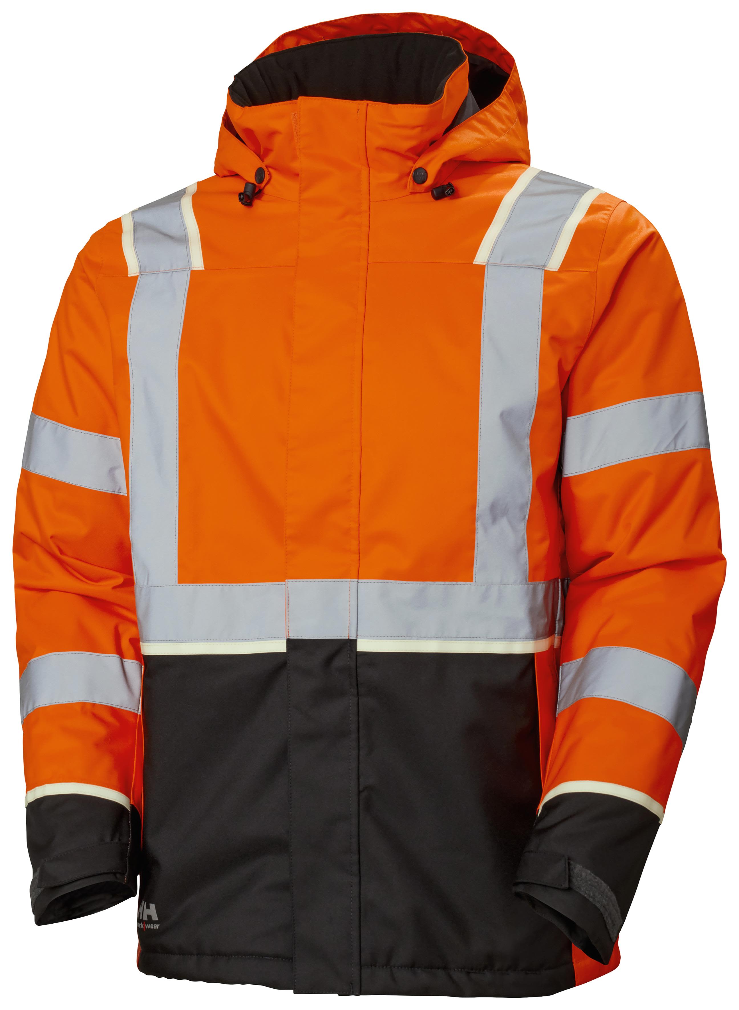 Helly Hansen Workwear UC-ME 71355_269 Vinterjakke varsel, orange/svart Varsel, Oransje/Svart