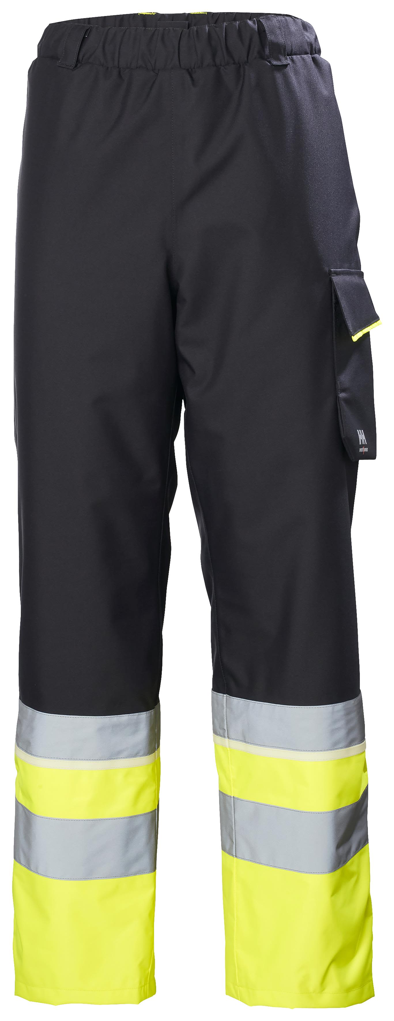 Helly Hansen Workwear UC-ME 71455_369 Vinterbukse varsel, svart/gul Varsel, Svart/Gul
