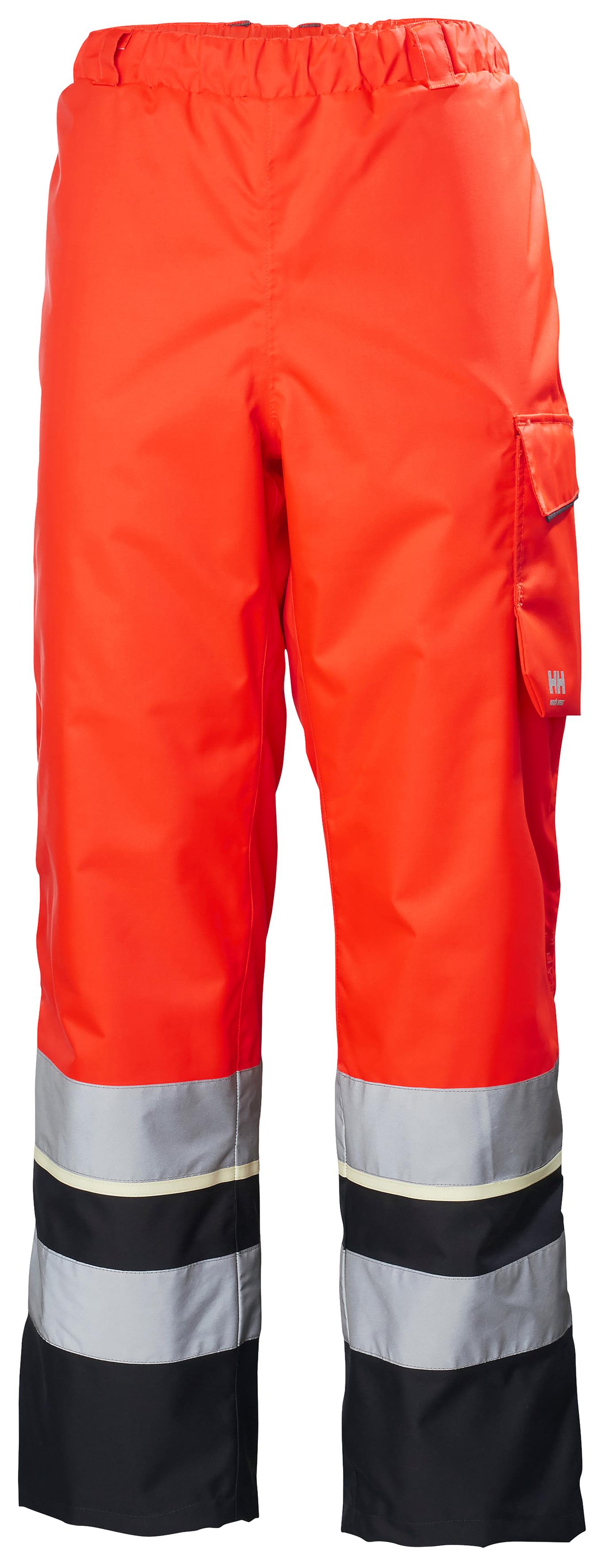 Helly Hansen Workwear UC-ME 71456_169 Vinterbukse varsel, rød/svart Varsel, Rød/Svart