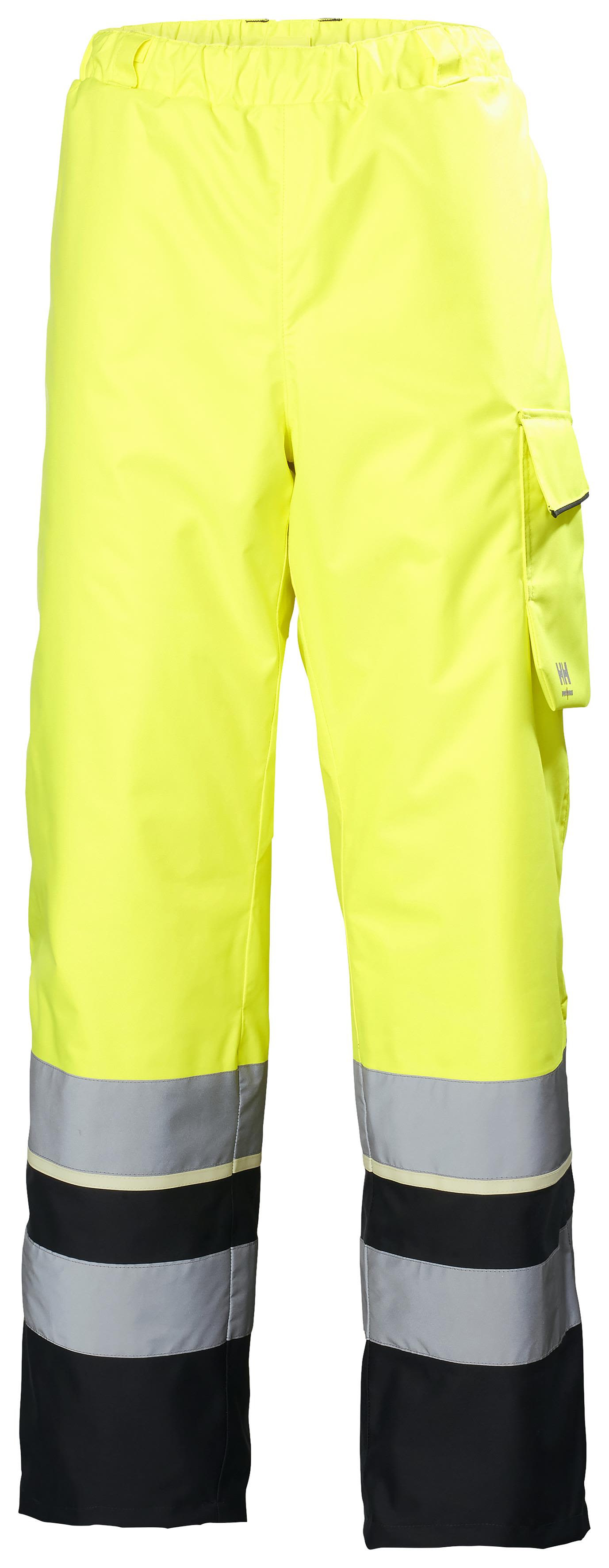 Helly Hansen Workwear UC-ME 71456_369 Vinterbukse varsel, gul/svart Varsel, Gul/Svart