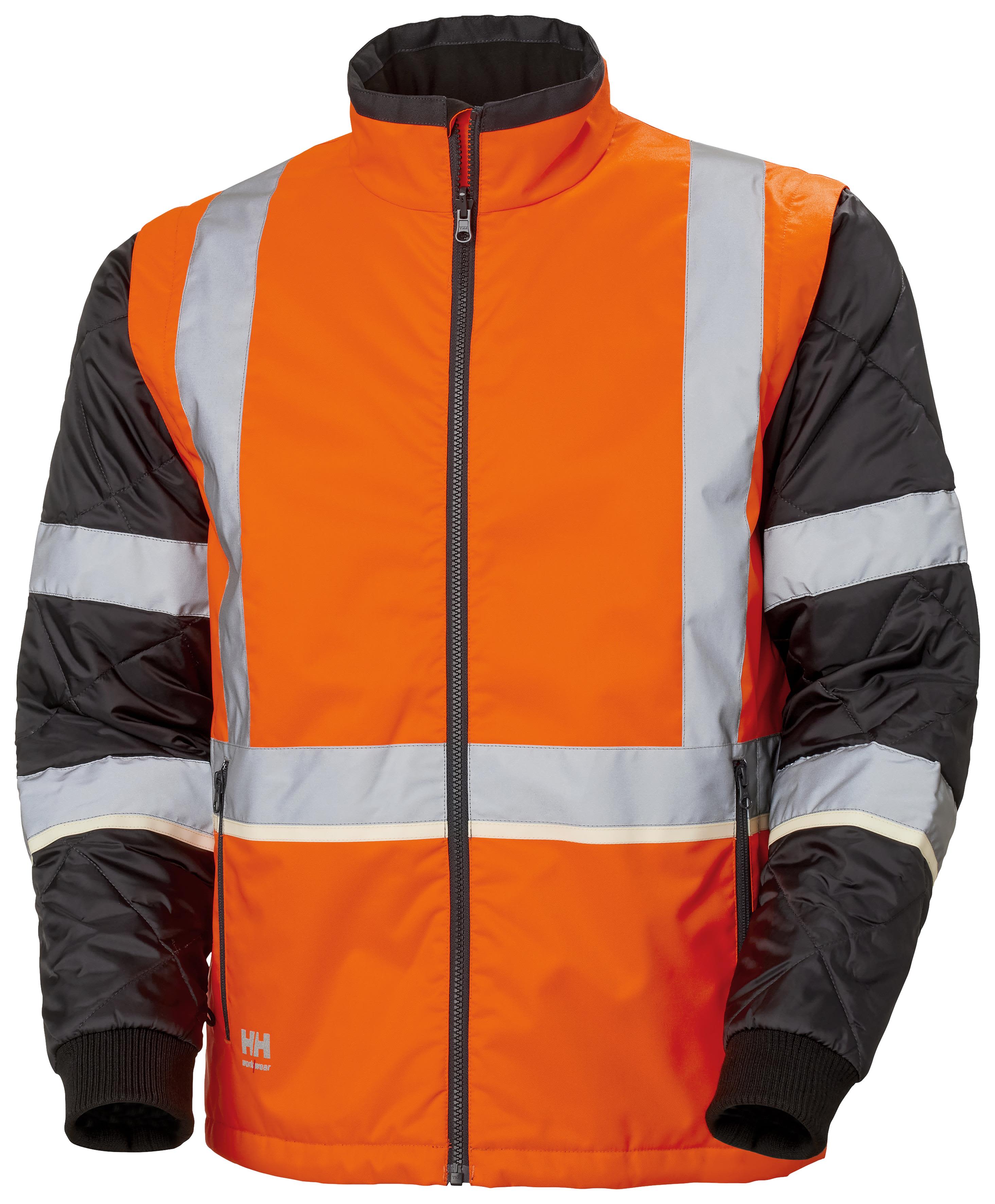 Helly Hansen Workwear UC-ME 73185_269 Vinterjakke varsel, orange/svart Varsel, Oransje/Svart