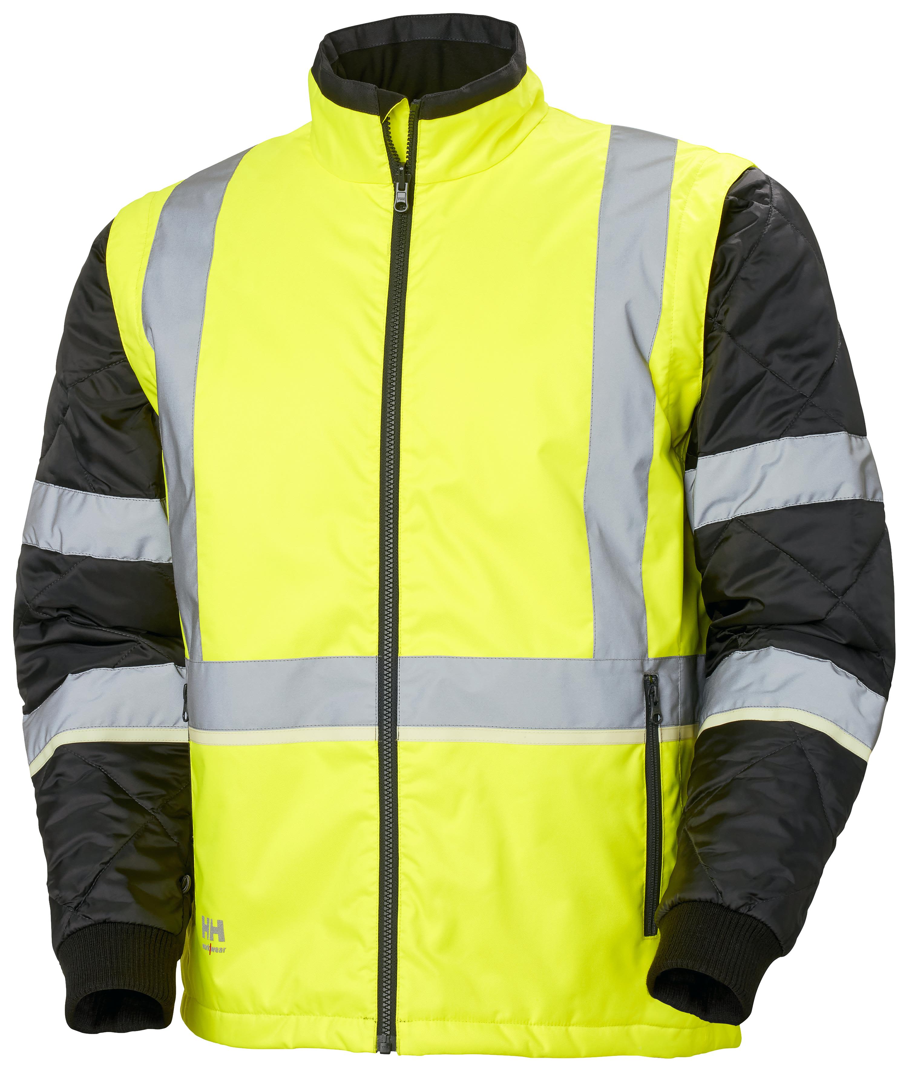 Helly Hansen Workwear UC-ME 73185_369 Vinterjakke varsel, gul/svart Varsel, Gul/Svart