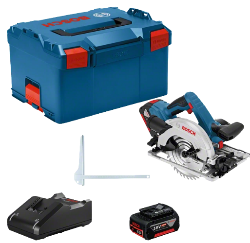 Bosch GKS 18V-57 G Rundsav med batteri og oplader
