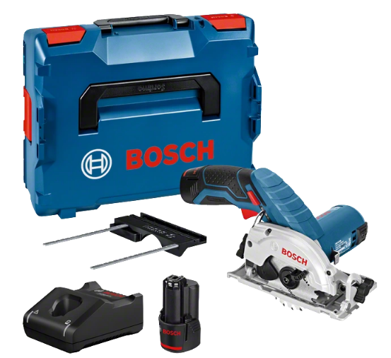 Bosch GKS 12V-26 Rundsav med batteri og oplader