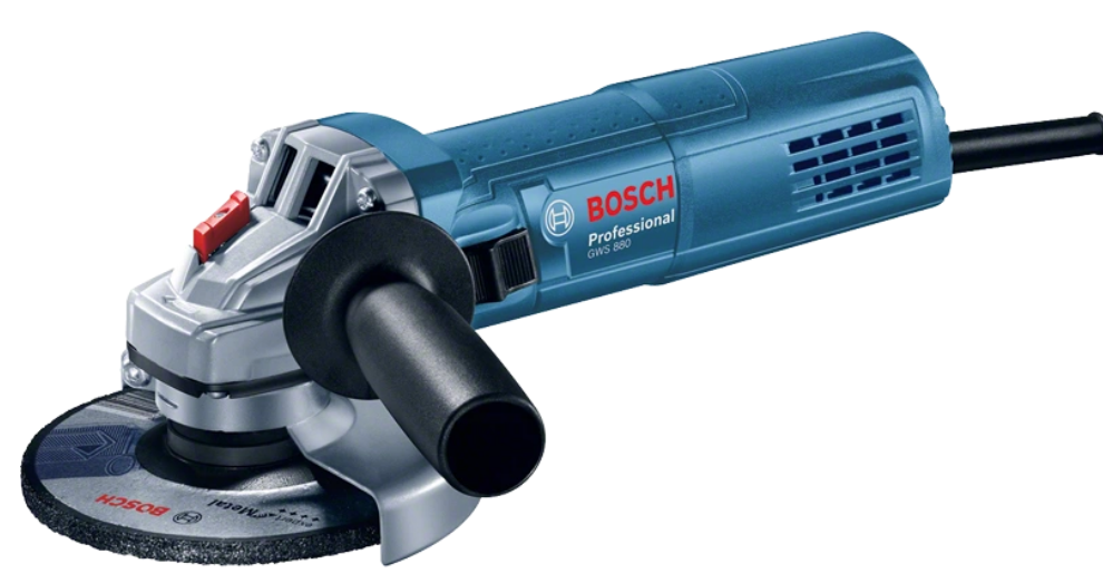 Bosch GWS 880 Vinkelsliber 880 W, med kuffert