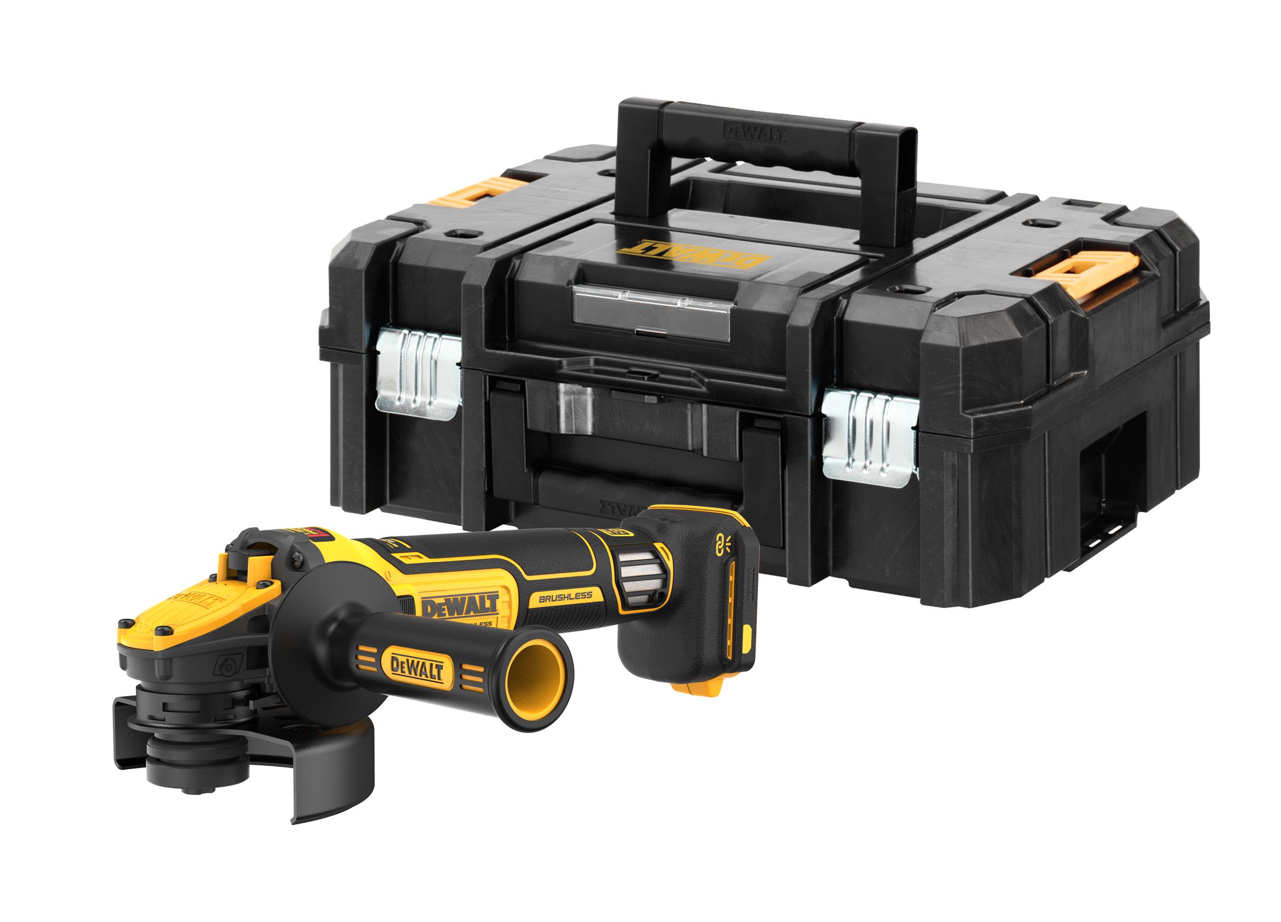 Dewalt DCG409VSNT-XJ Vinkelsliber uden batteri og oplader
