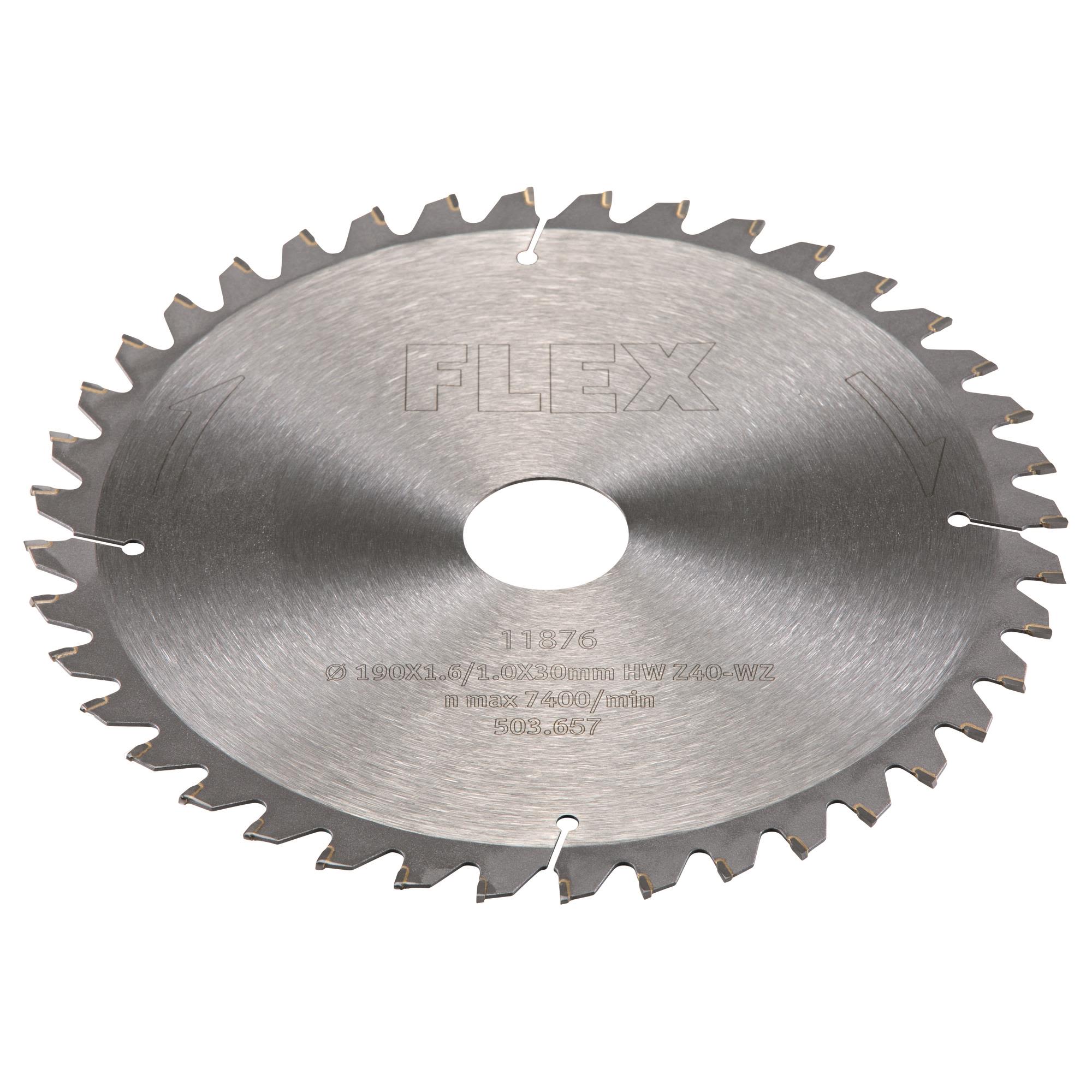 Flex 503657 Sågklinga 190x30 mm, 40 TPI
