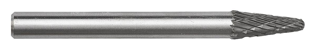 PELA 76504 Hardmetallfil roterende, rundkonformet 6 mm