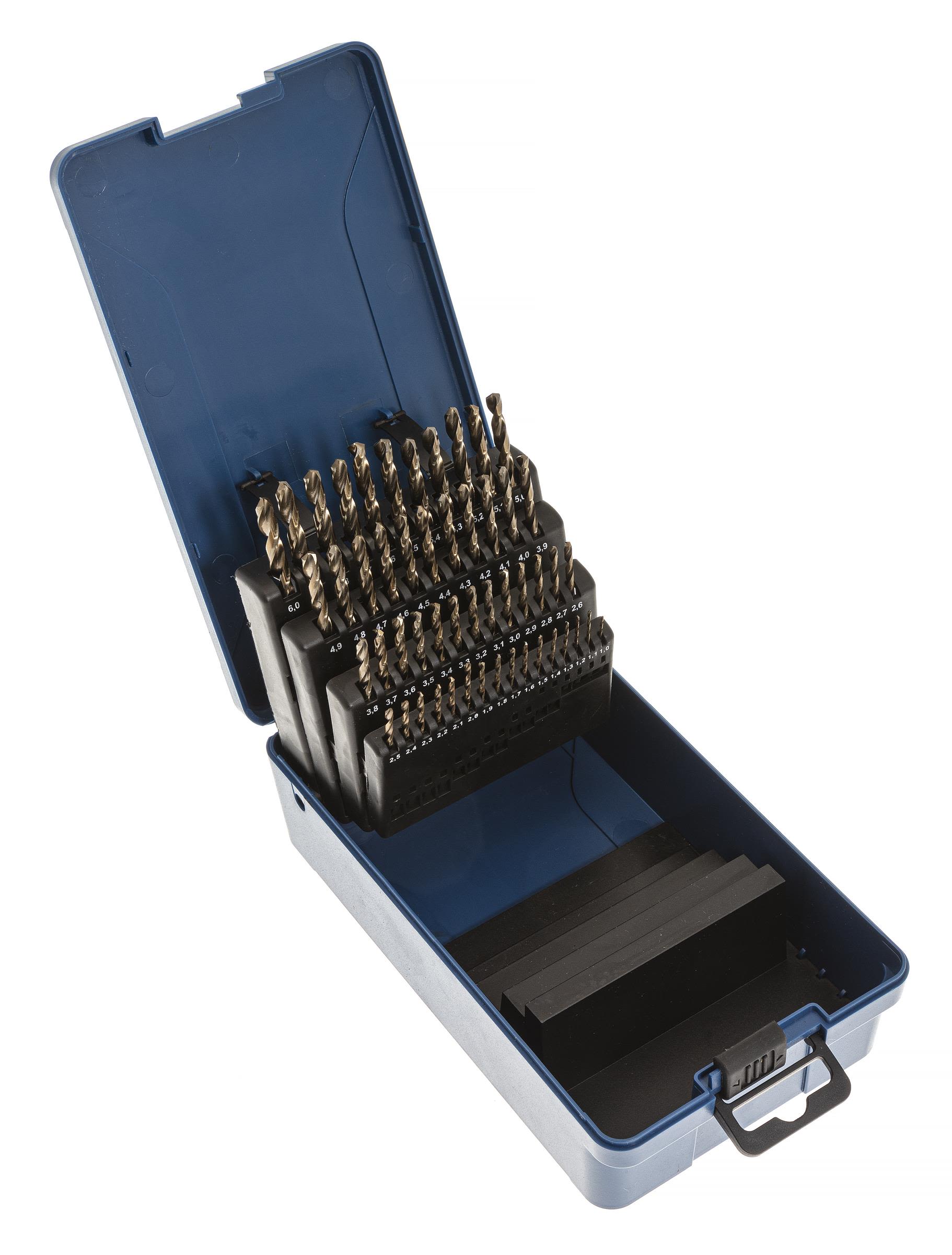 Harlingen 509256 Borrsats 51 delar, 1-6 mm