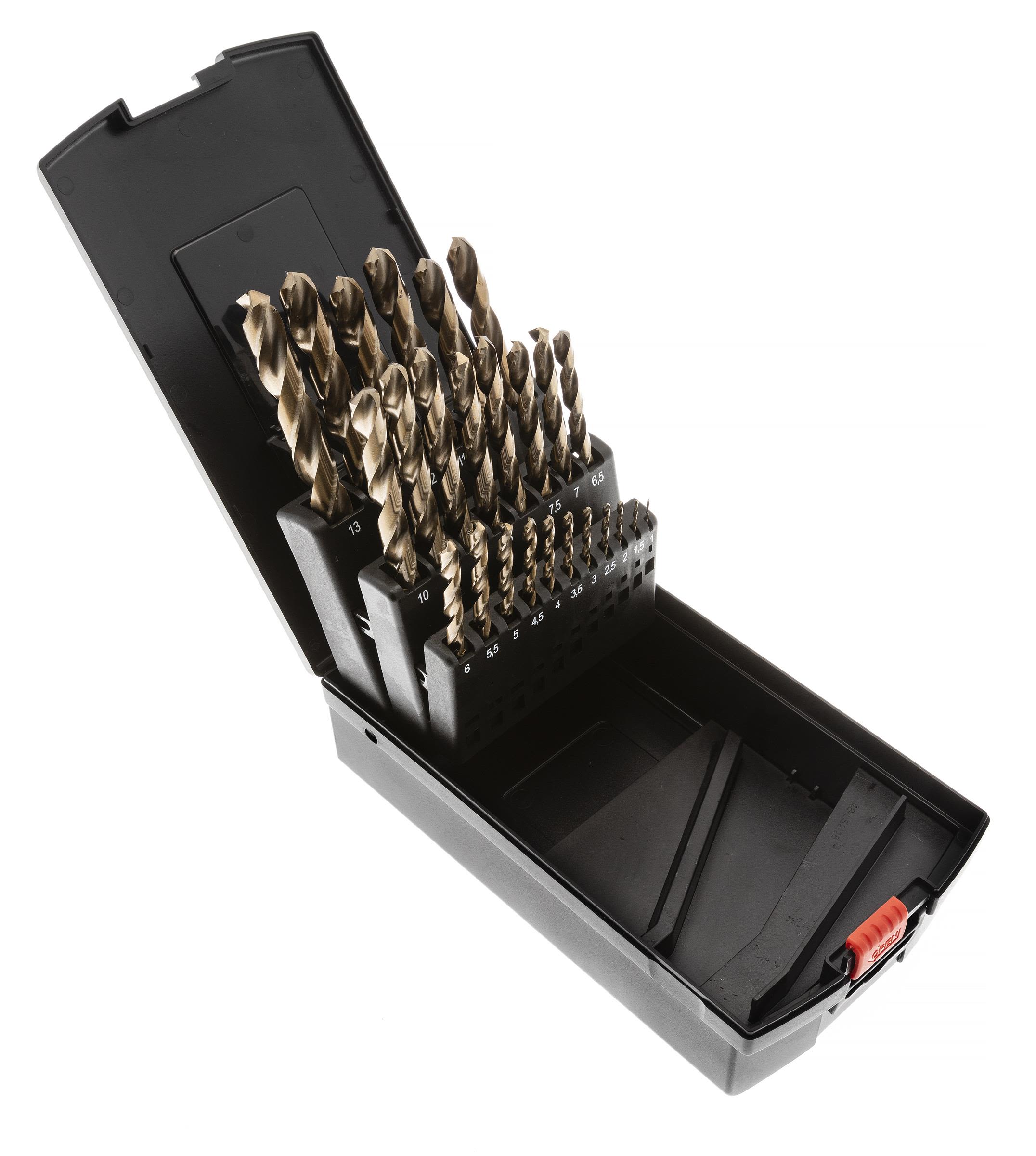 PELA 490374 Borrsats 25 delar, 1-13 mm