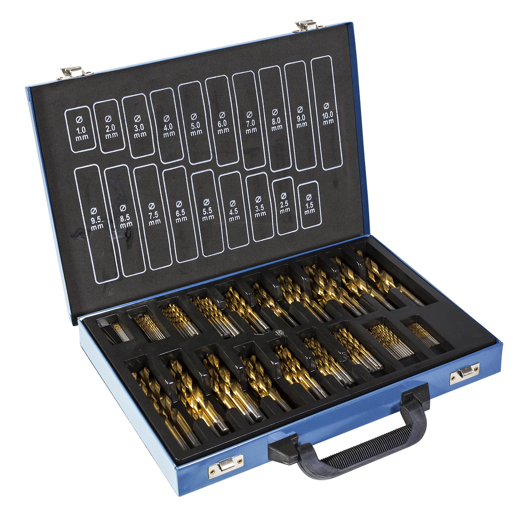 PELA 490375 Borrsats 170 delar, 1-10 mm