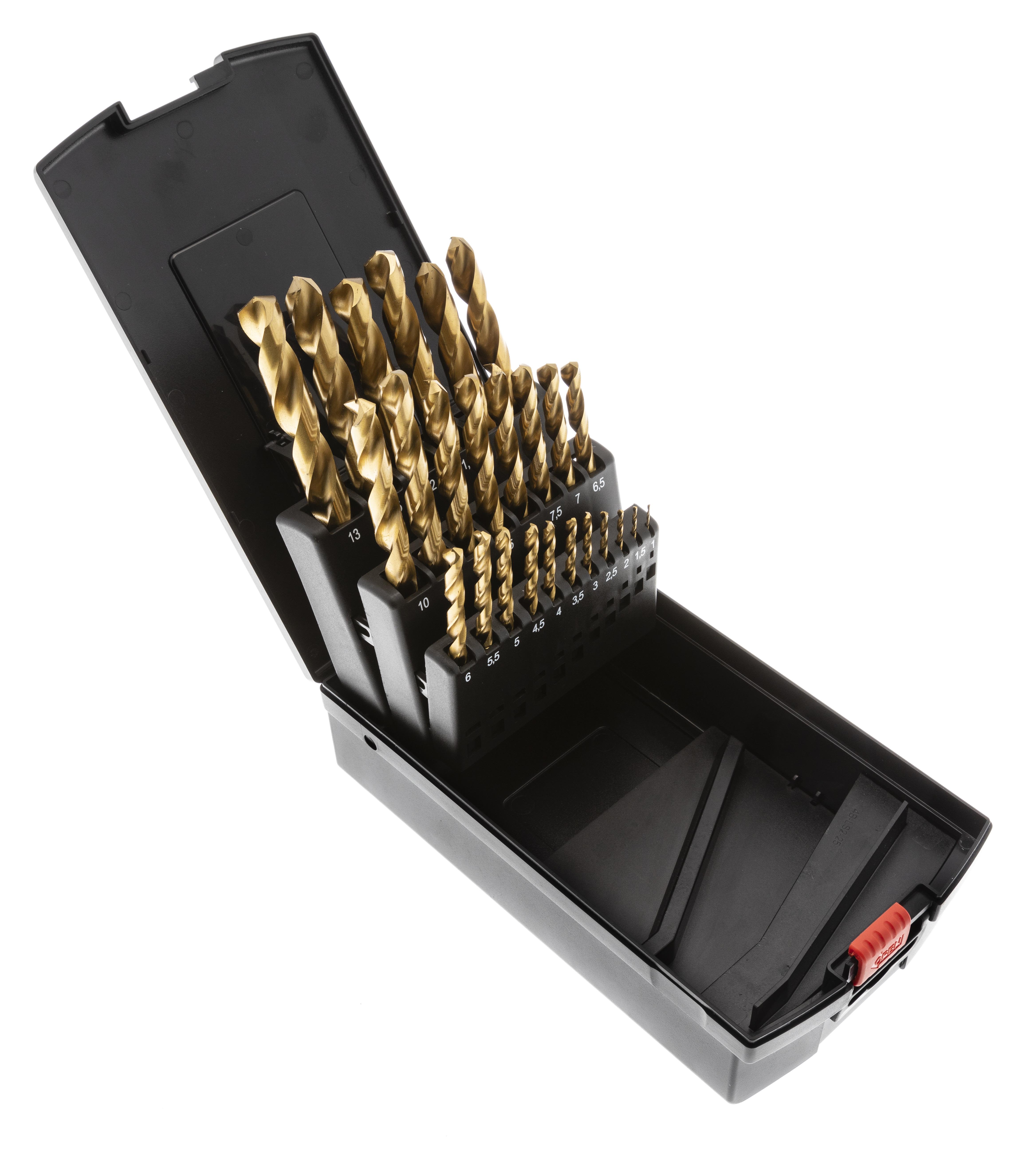 Harlingen 504283 Borrsats 25 delar, 1-13 mm
