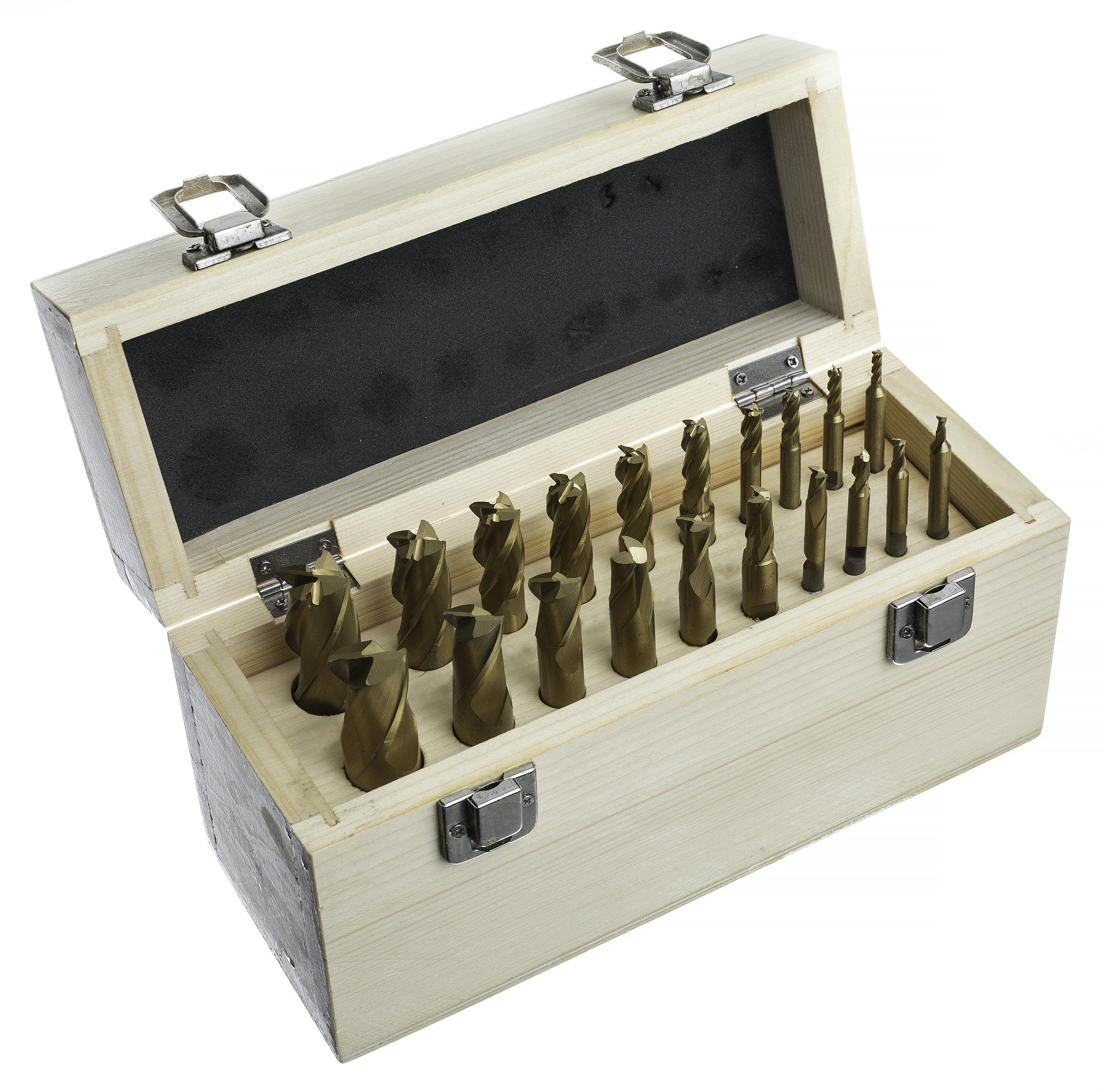 PELA 64784 Pinnefressett 20 deler, 3-20 mm