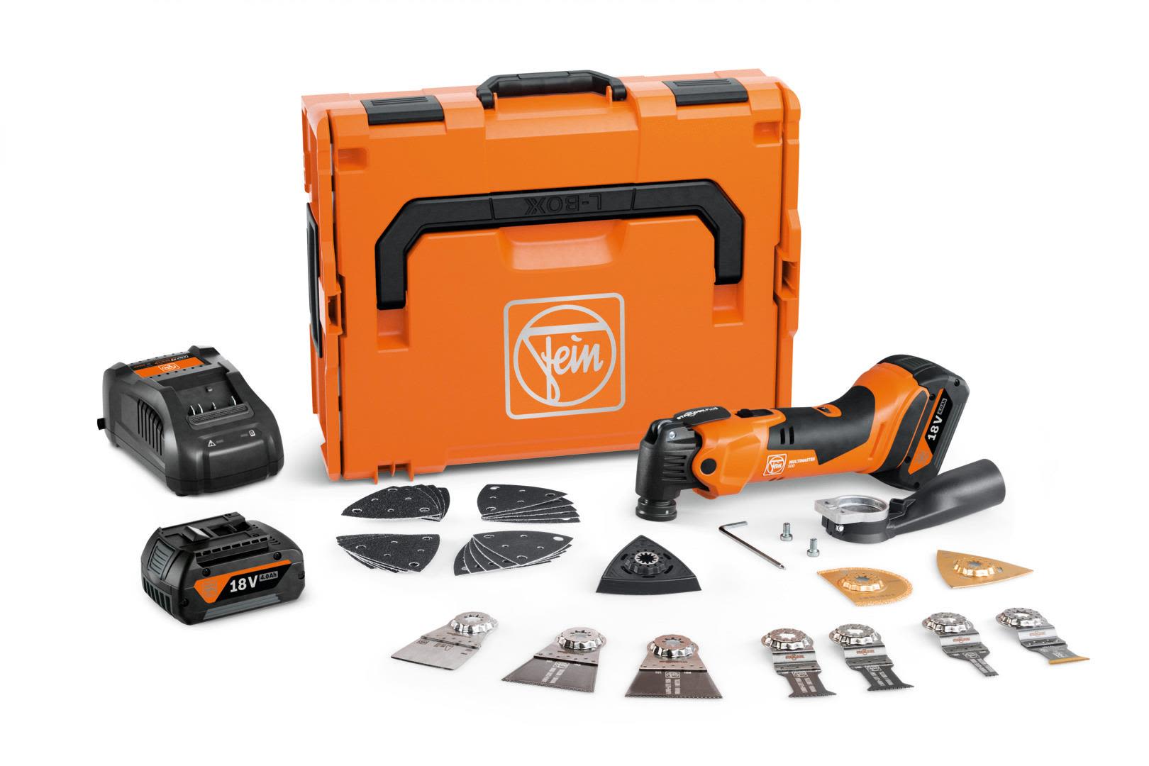 Fein MultiMaster AMM 500 Plus Top AS Multiværktøj med batteri og lader