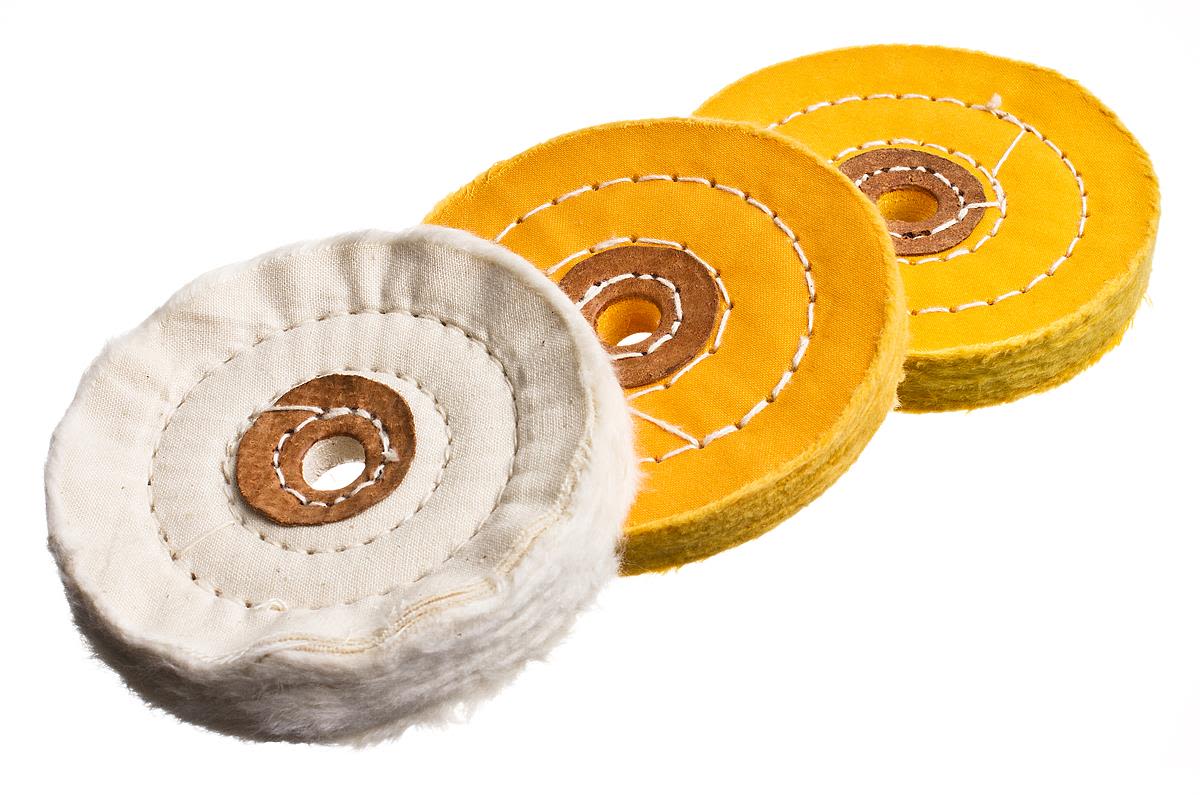 PELA 495269 Poleringssett 7 deler, for myke metaller