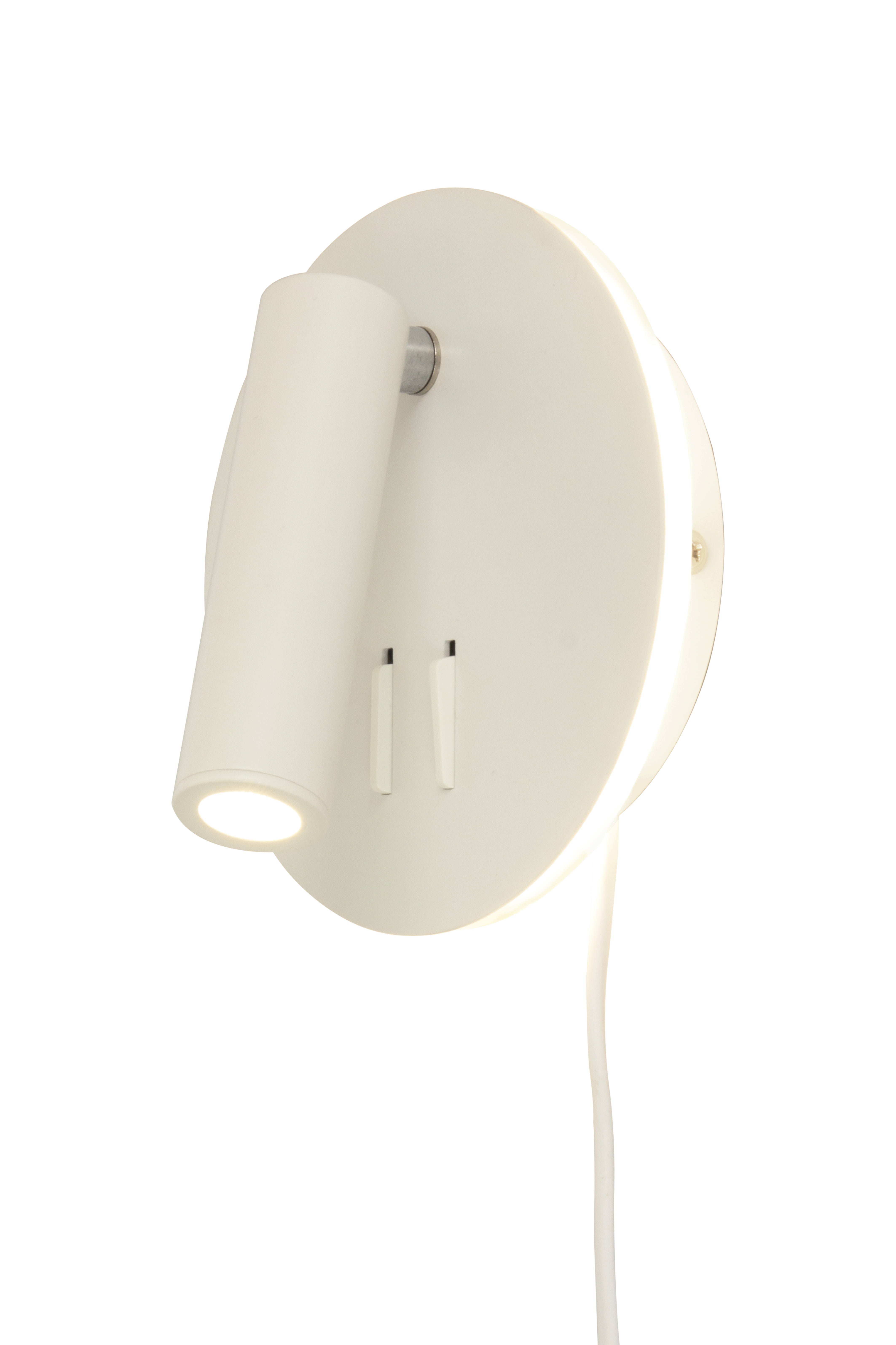 Aneta Lighting Ace 60012-01 Vägglampa 6/3 W LED, vit