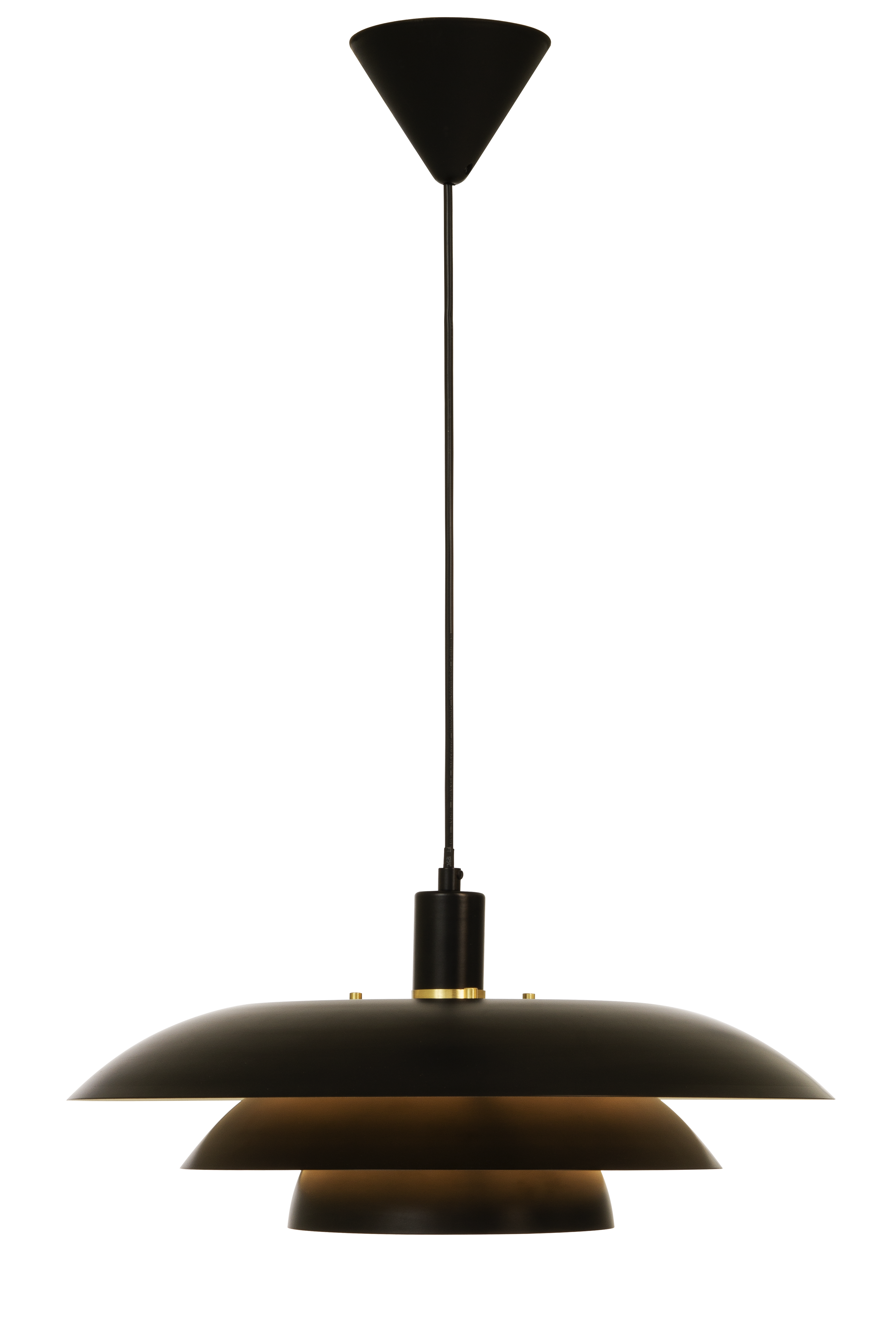 Aneta Lighting Epsilon 15108-15 Taklampa Ø45 cm, E27, svart