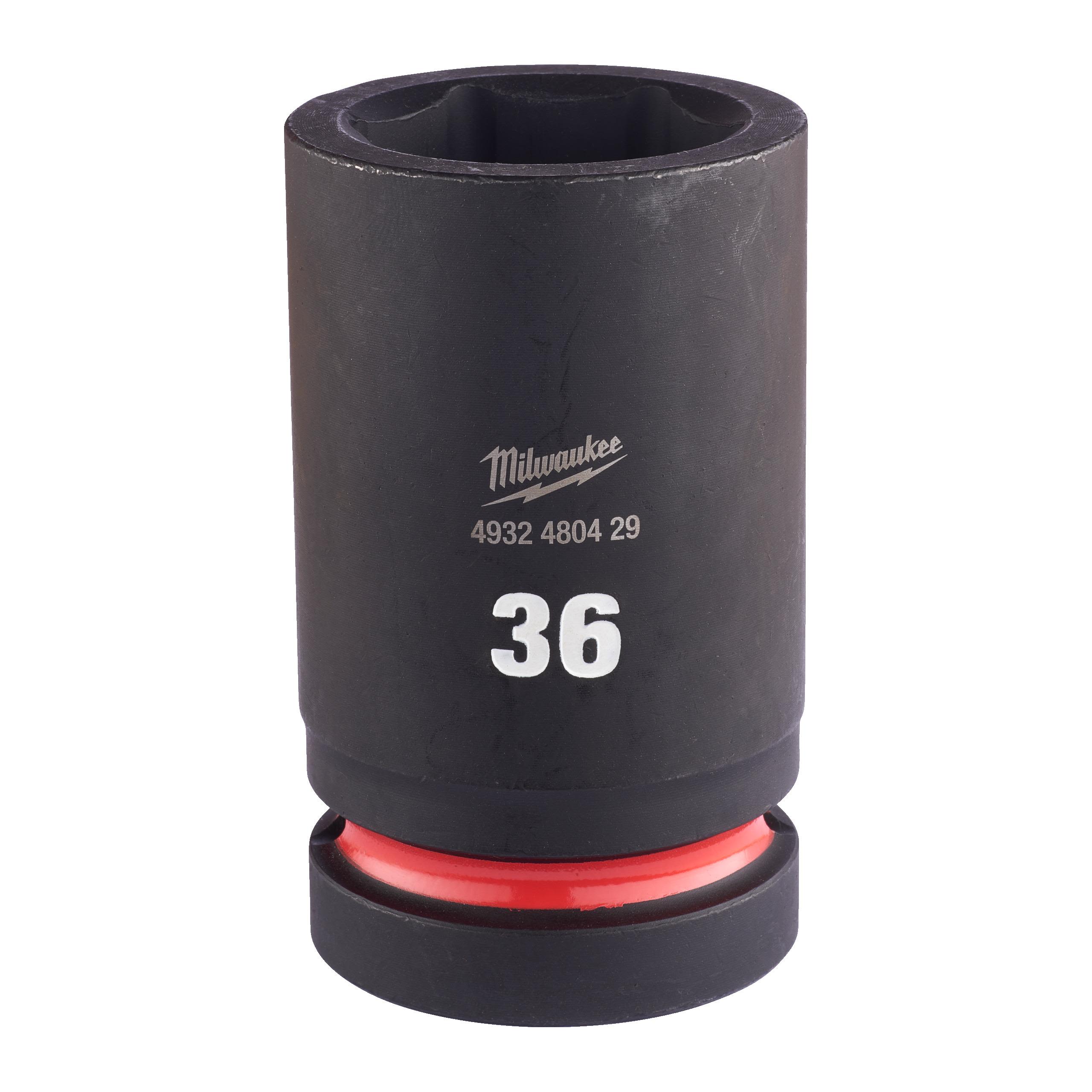 Milwaukee 4932480429 Krafthylsa 1", SHOCKWAVE, djup 36 mm